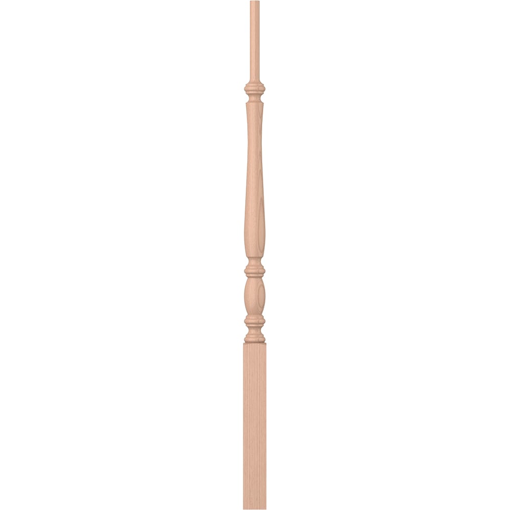 L.J. Smith Stair Systems LJP-2115-HM 38 38-in x 1.75-in Unfinished Hard Maple Pin Top Stair Baluster