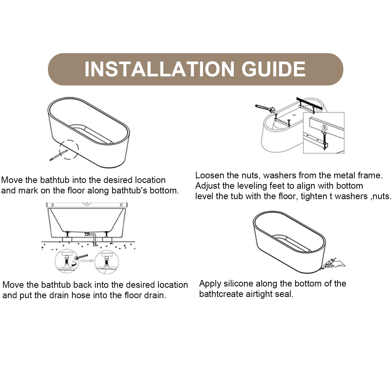 Dexmalle W1675P291373 bathtubs - View #9