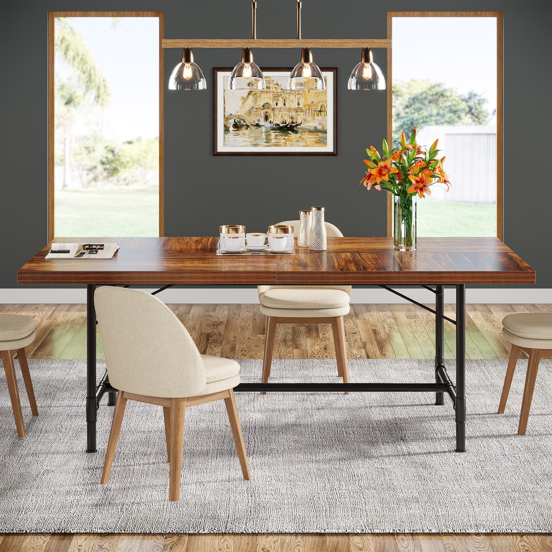 Fnova LWTJ-C0867 Dining-Tables - View #6