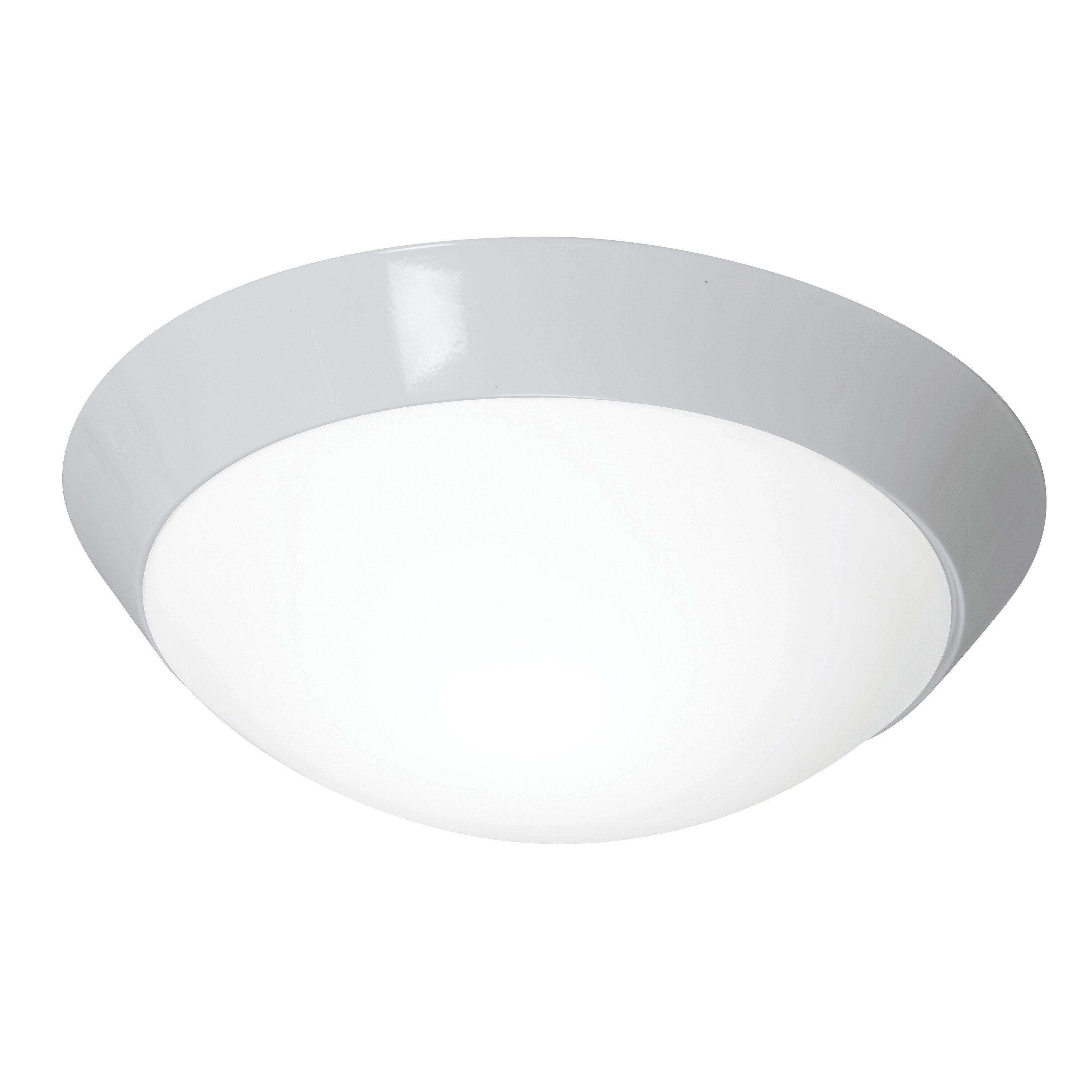 Access Lighting 20626-WH/OPL Cobalt 2 -Light Gloss White Indoor/Outdoor Flush Mount Light