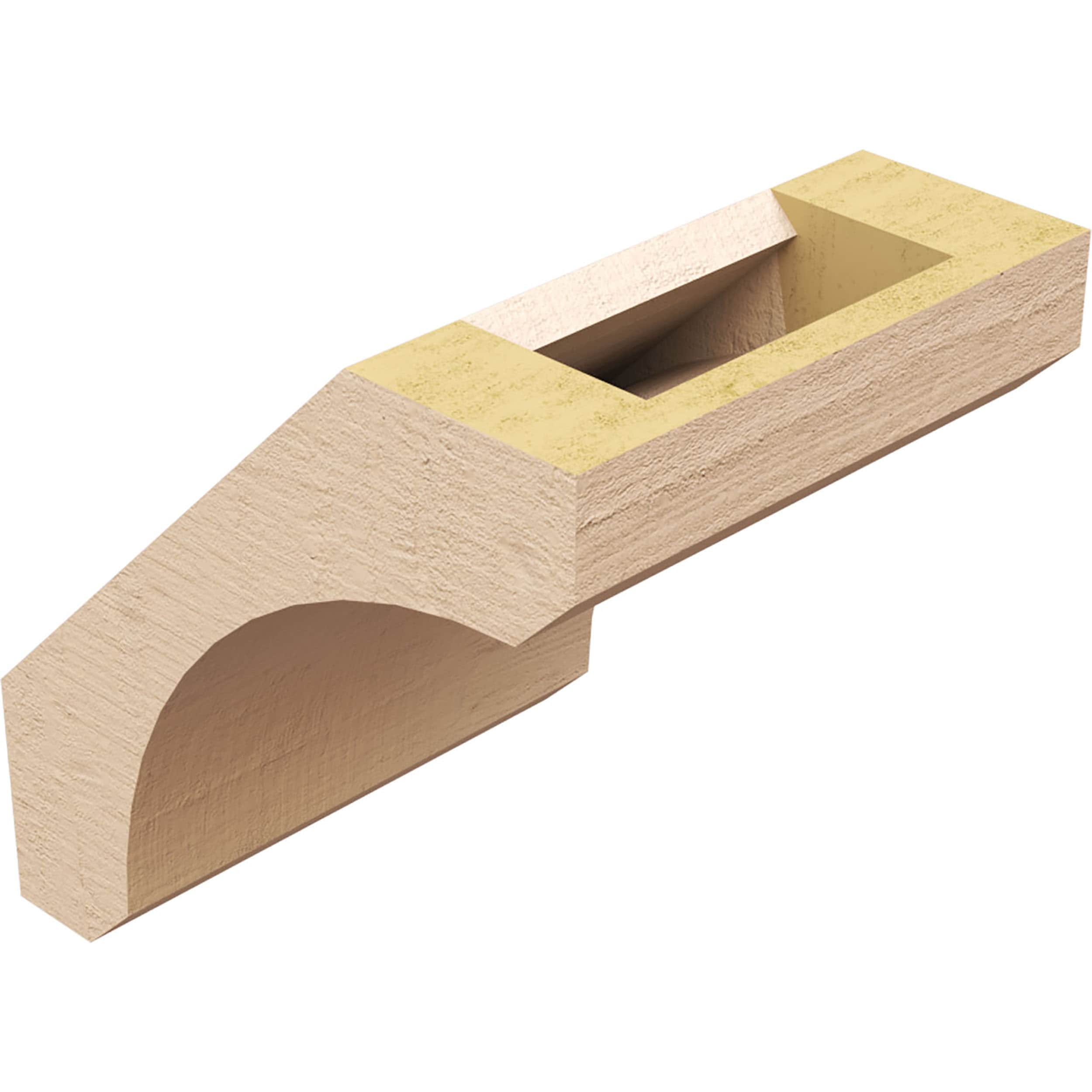Ekena Millwork BRCUR05X06X06LECRCPR braces - View #12