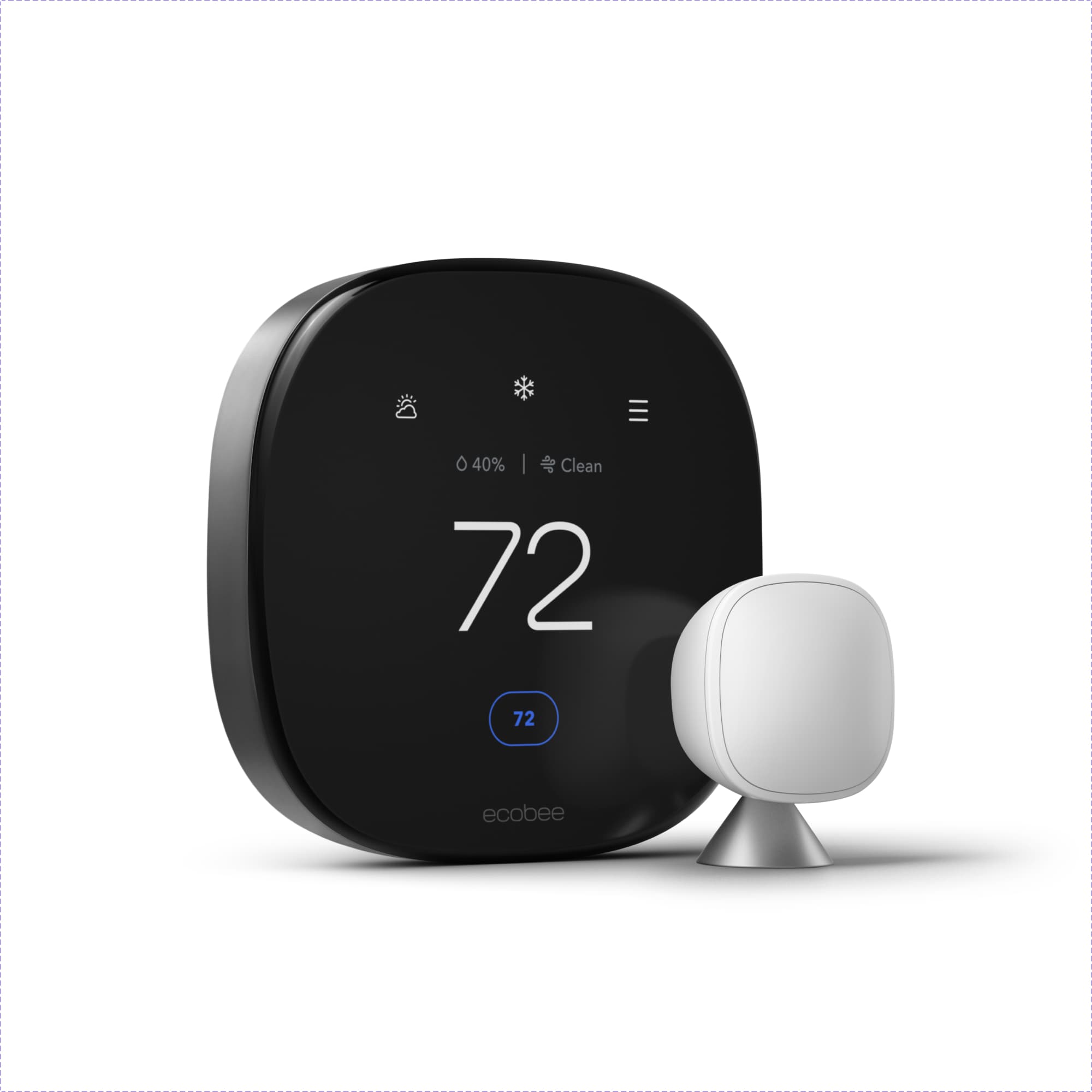 Smart Programmable Thermostat with Alexa, C-Wire Required White  B08J4C8871 - Best Buy