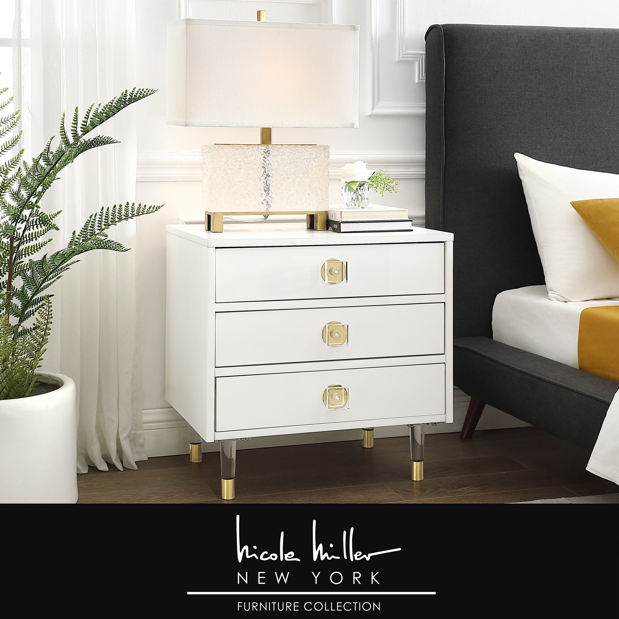 Nicole Miller NST152-09WE-LS End-Tables - View #2