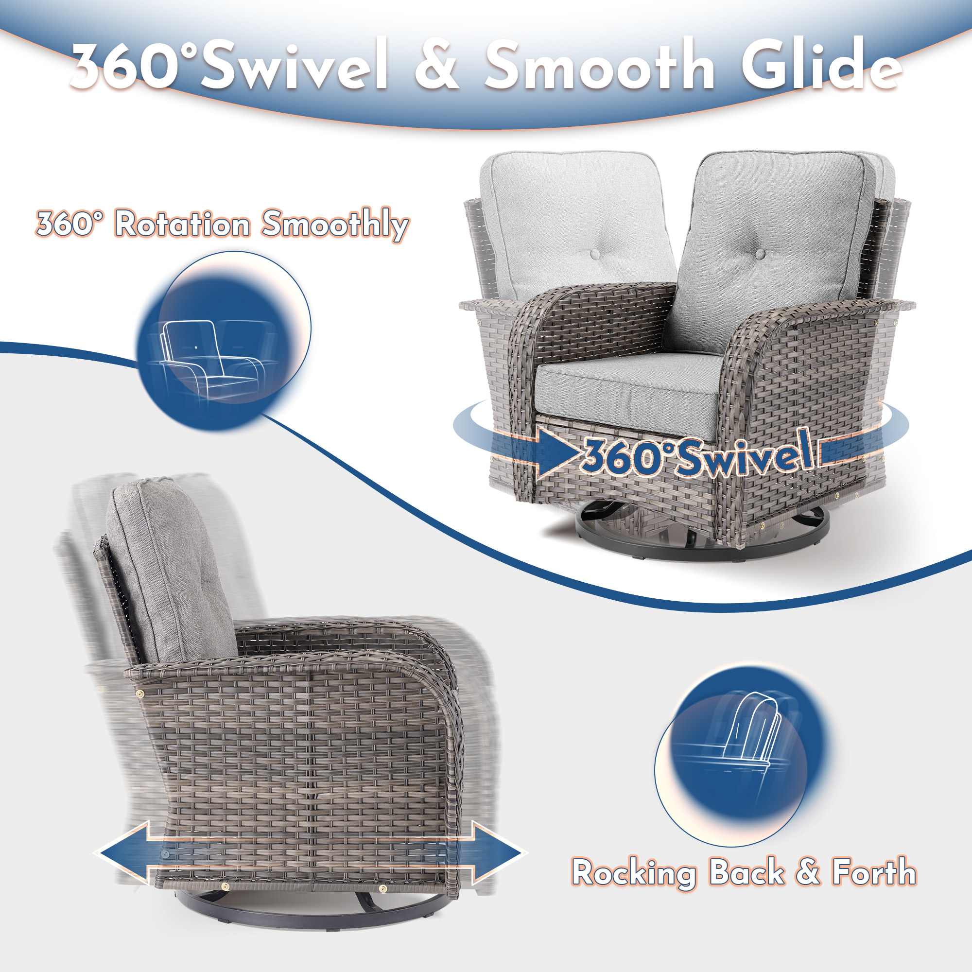 Caodoc L5-GNC203 Patio-Sofas-Daybeds - View #2