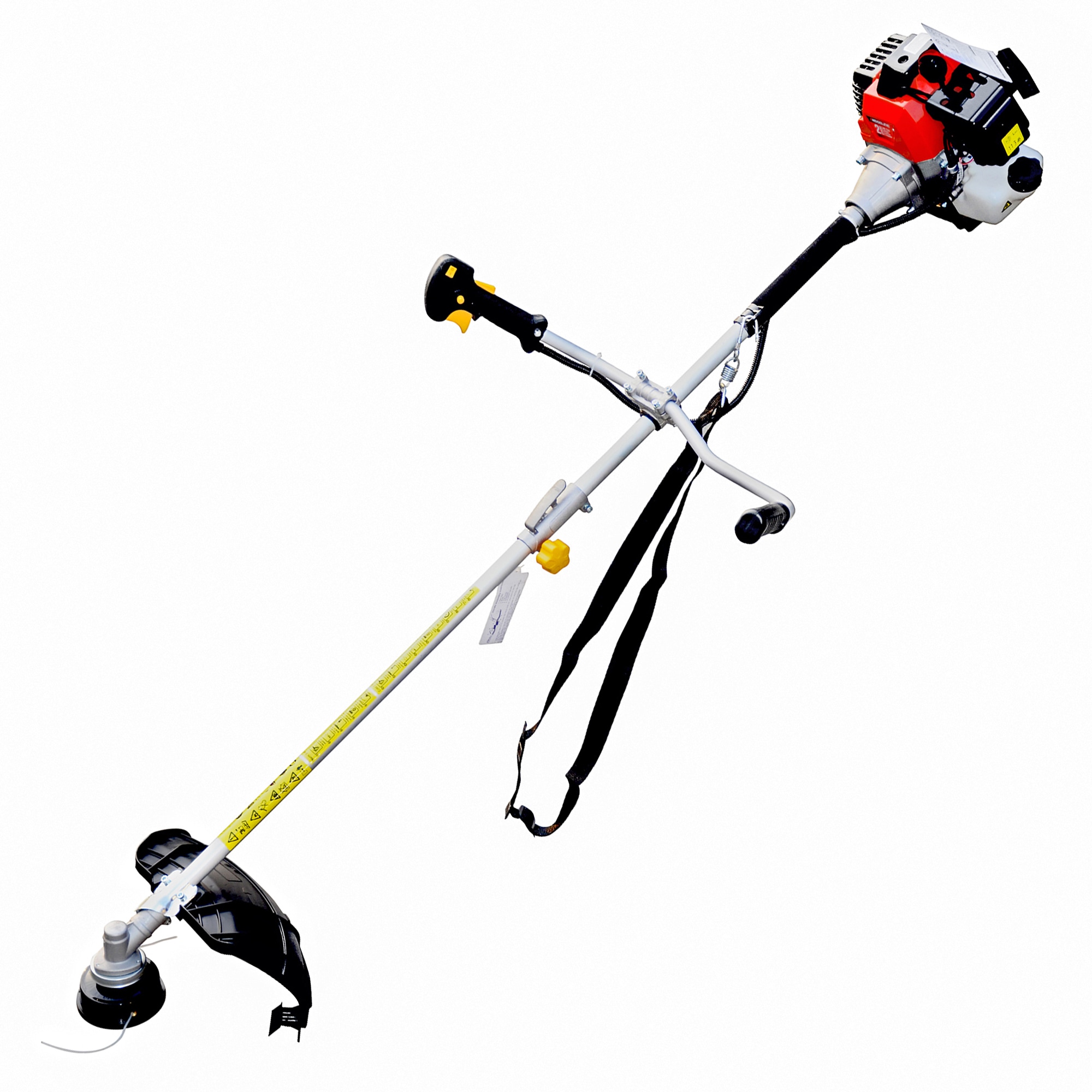 RIDGELINE 97003 2-cycle 14.96-in Straight Shaft Attachment Capable Gas String Trimmer (Charger Not Included)