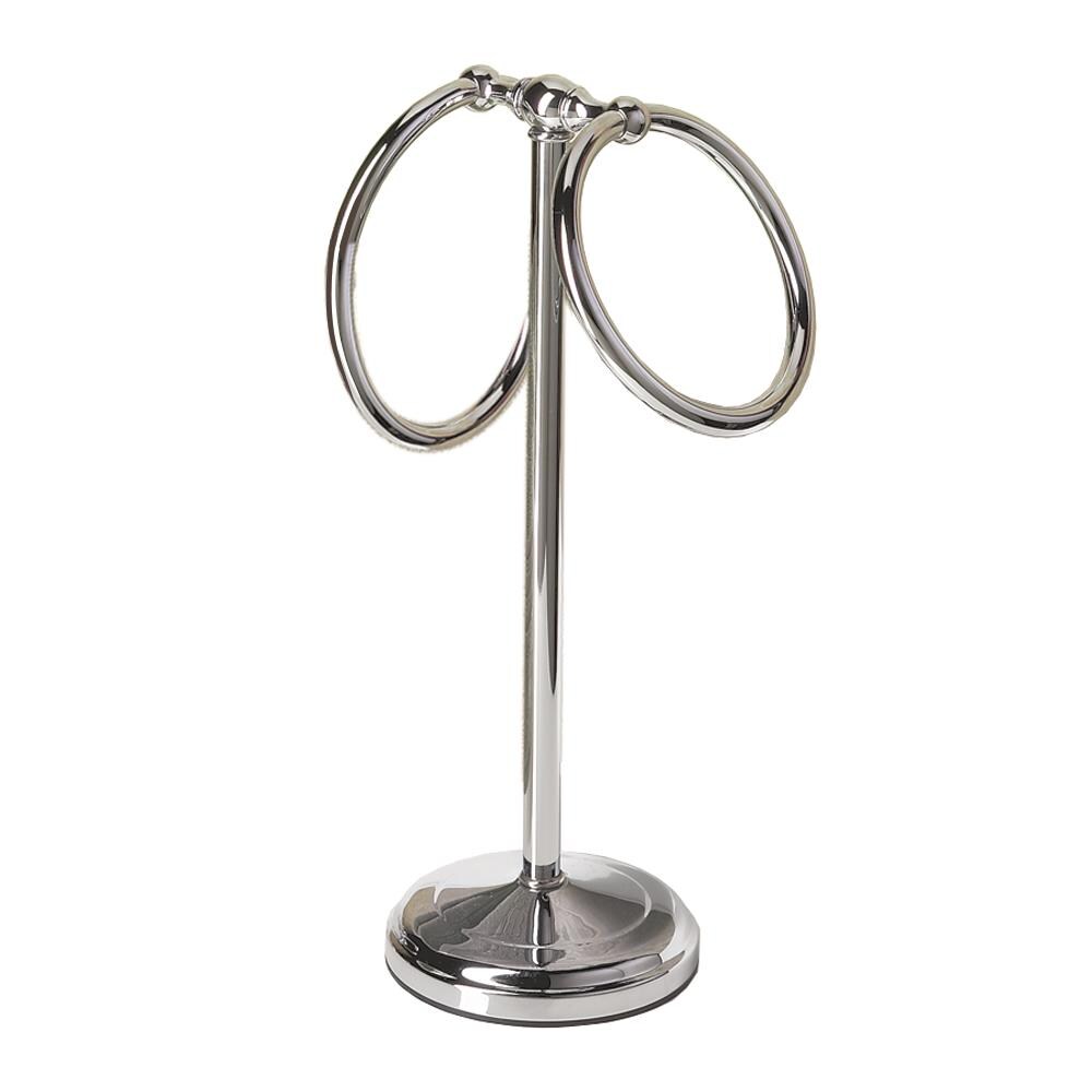 Gatco 1454C Essentials Chrome Freestanding Towel Rack