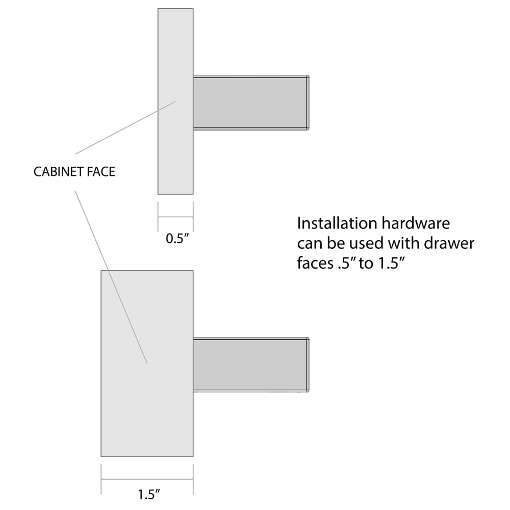 Origin 21 CAB-096-328-BG Cabinet-Pulls - View #8