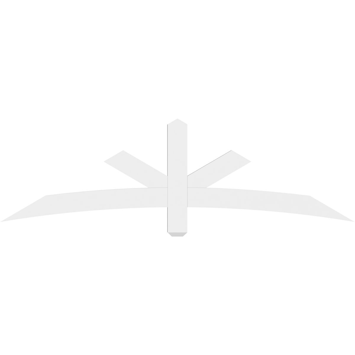 Ekena Millwork GBP072X21X0204ALB00 Exterior-Brackets-Braces - View #2