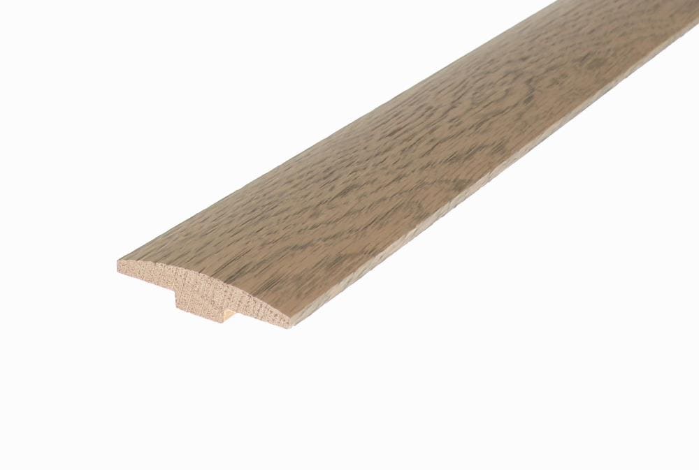 Flexco 3414636 French Oak Raval 0.434-Inches T x 2-Inches W x 78-Inches L Solid wood T-moulding