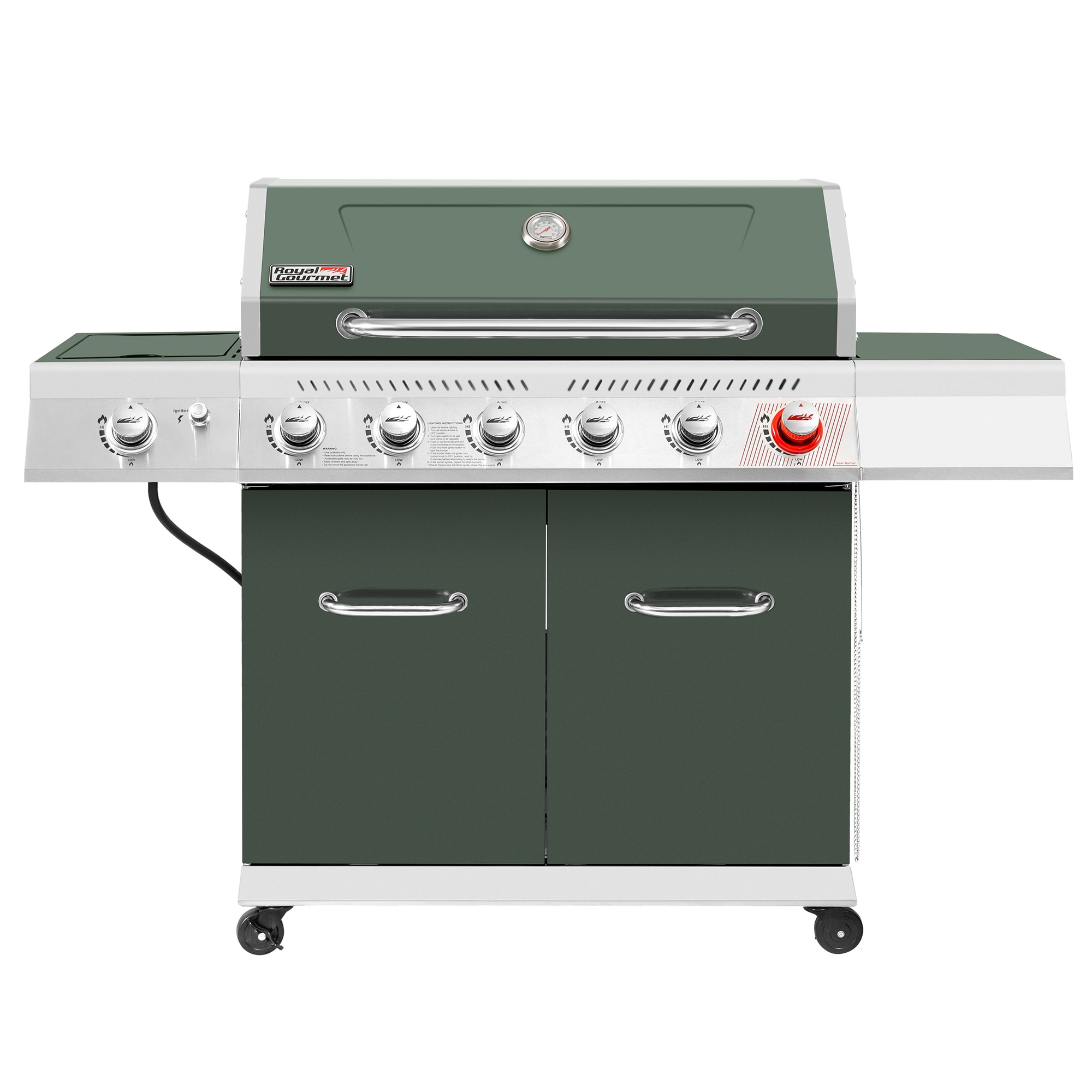 Royal Gourmet GA6402L Gas-Grill - View #12