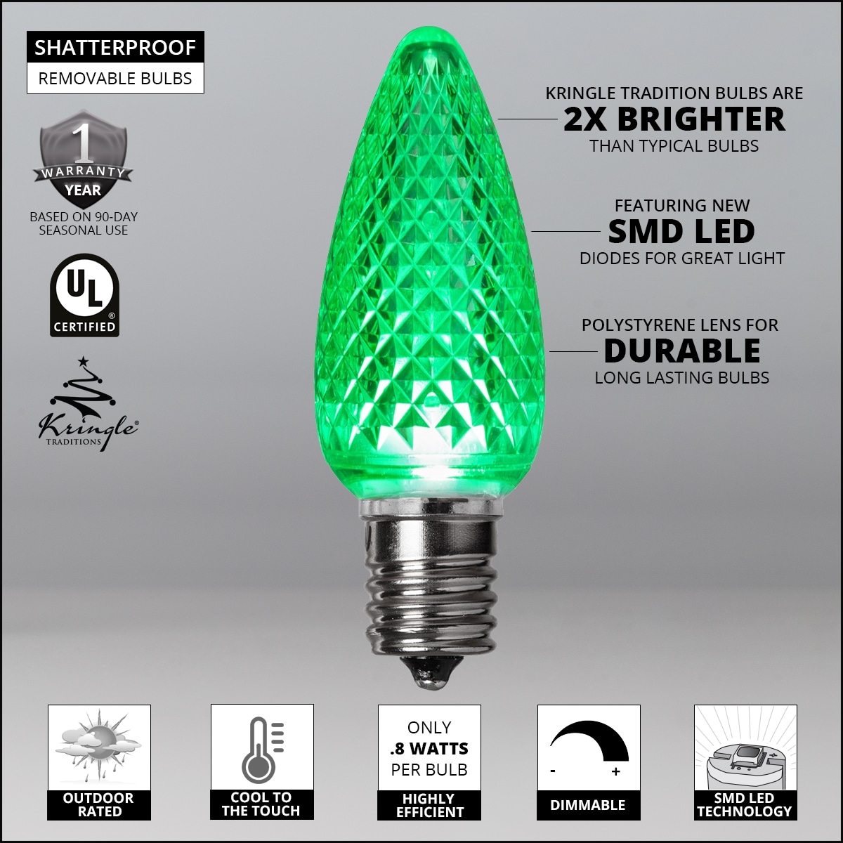Kringle Traditions 78382 String-Light-Bulbs-Fuses - View #3