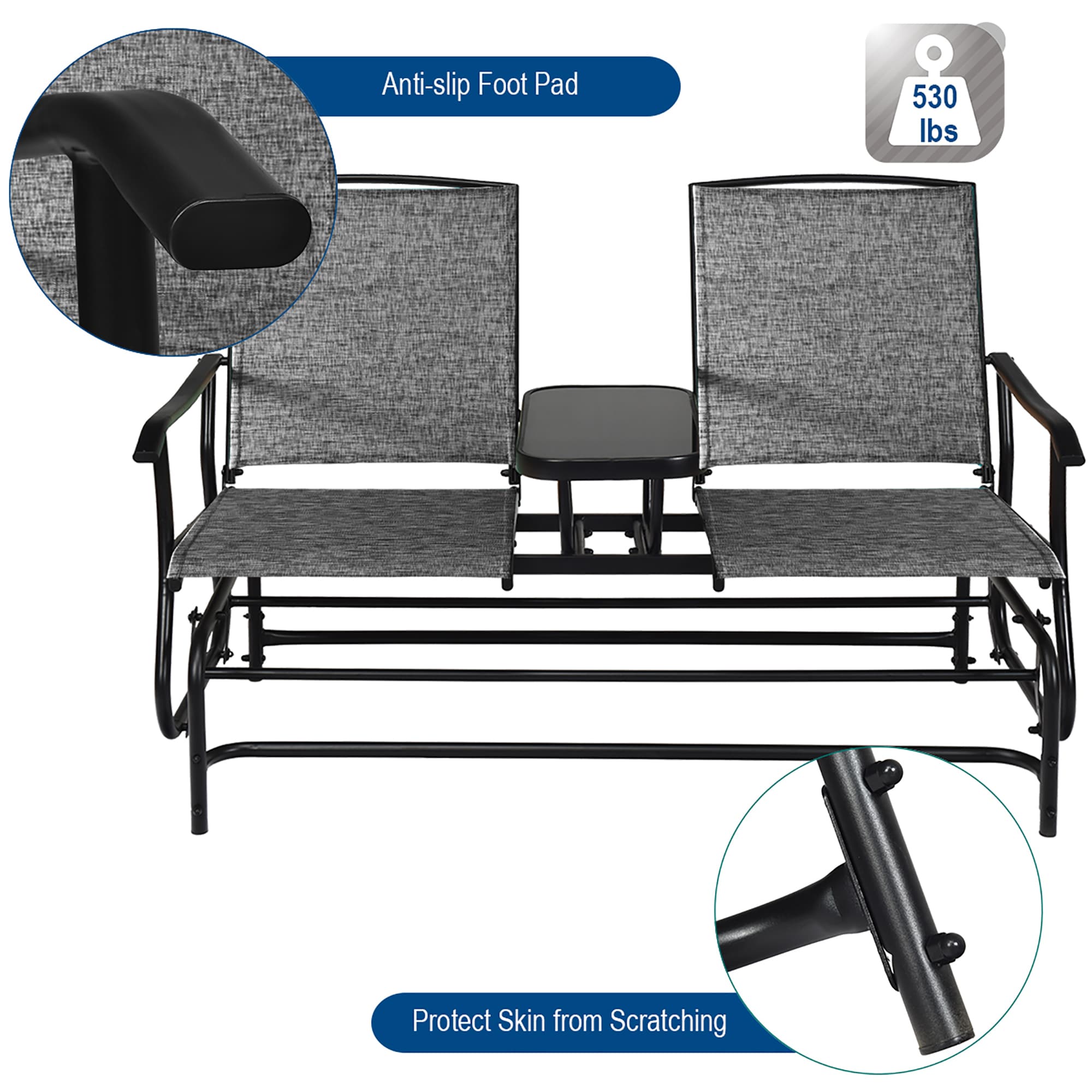 Costway LWS00854 Patio-Chairs - View #6