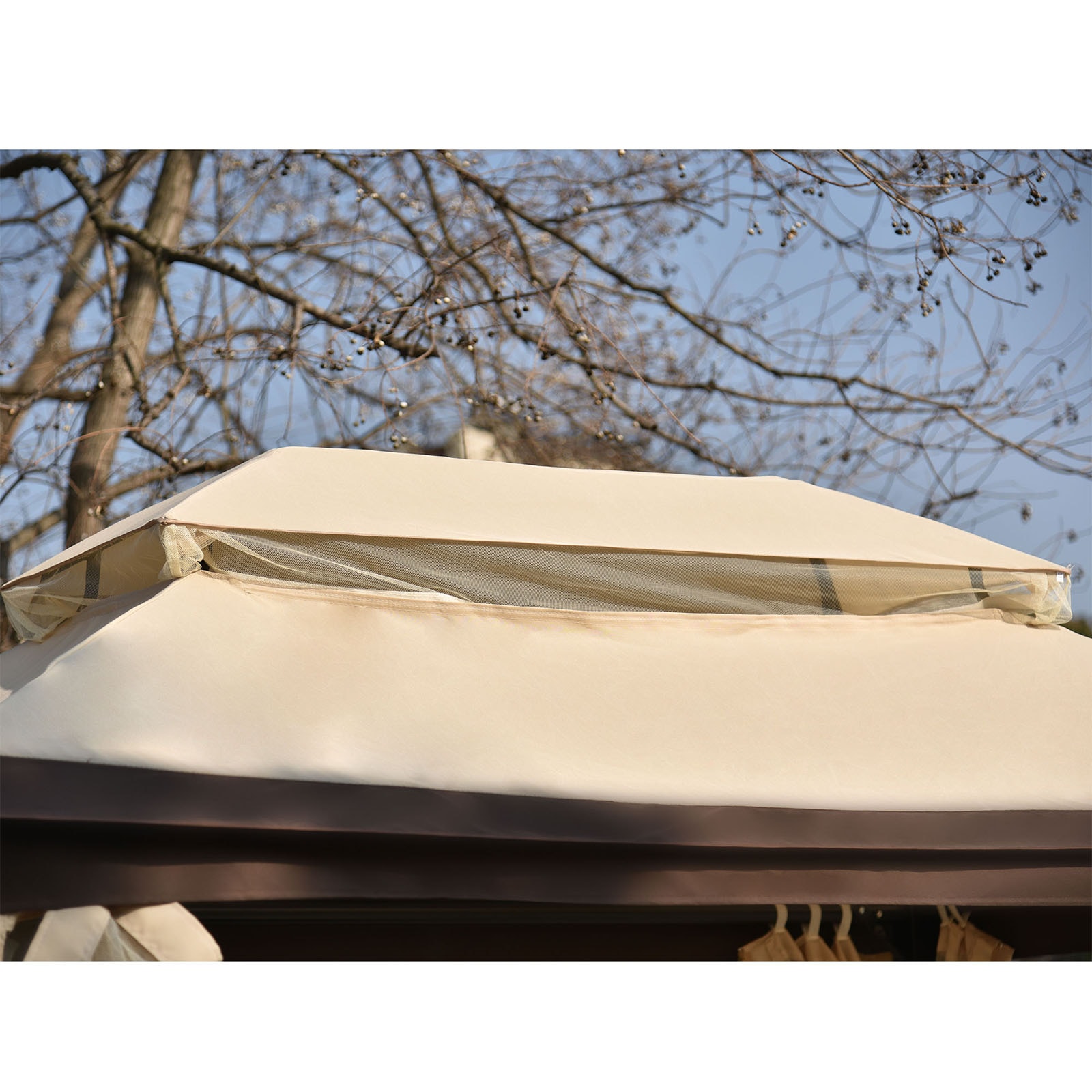 WELLFOR TRX-263AC Wood-Resin-Gazebos - View #4