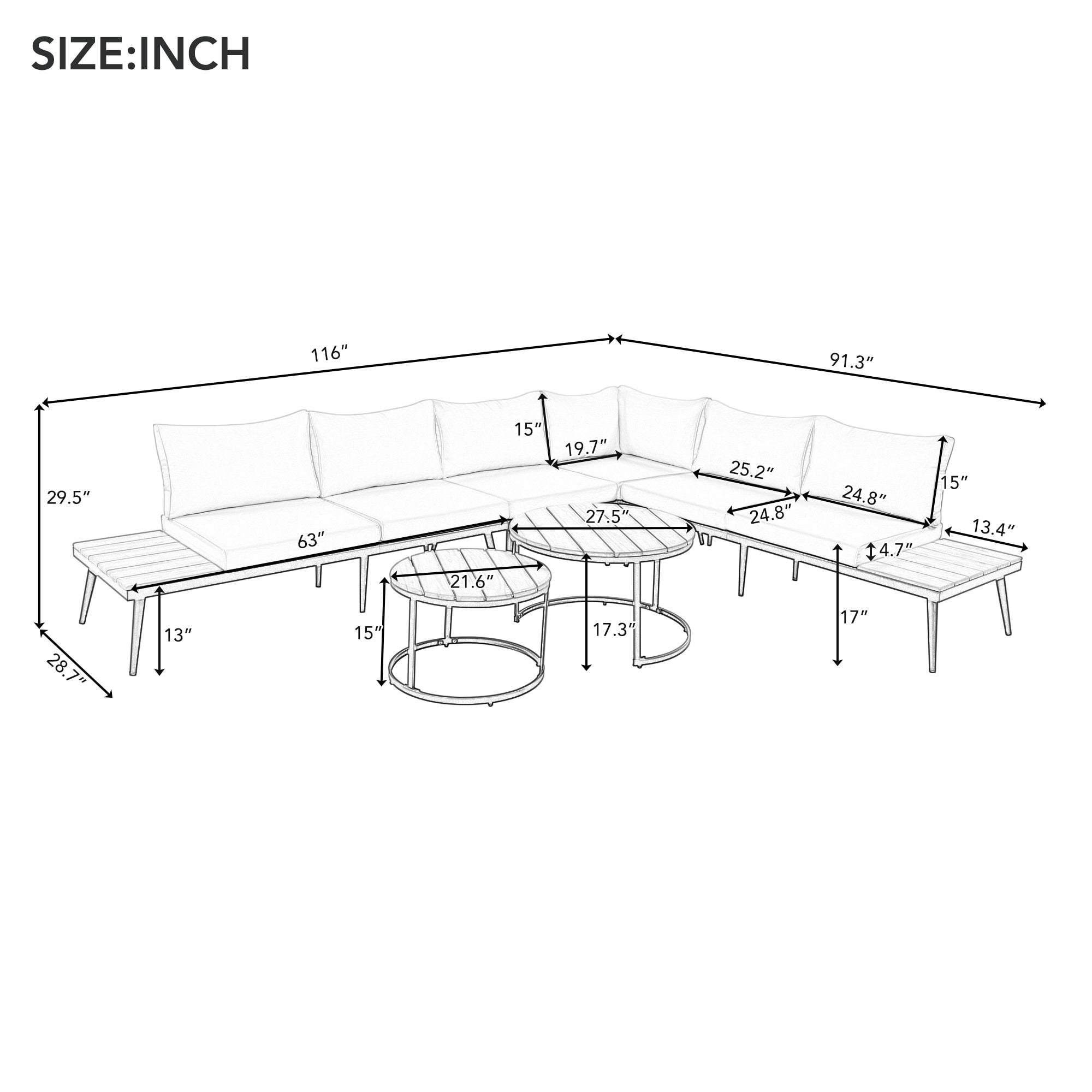AAZJ TEM-001AAE Patio-Conversation-Sets - View #20