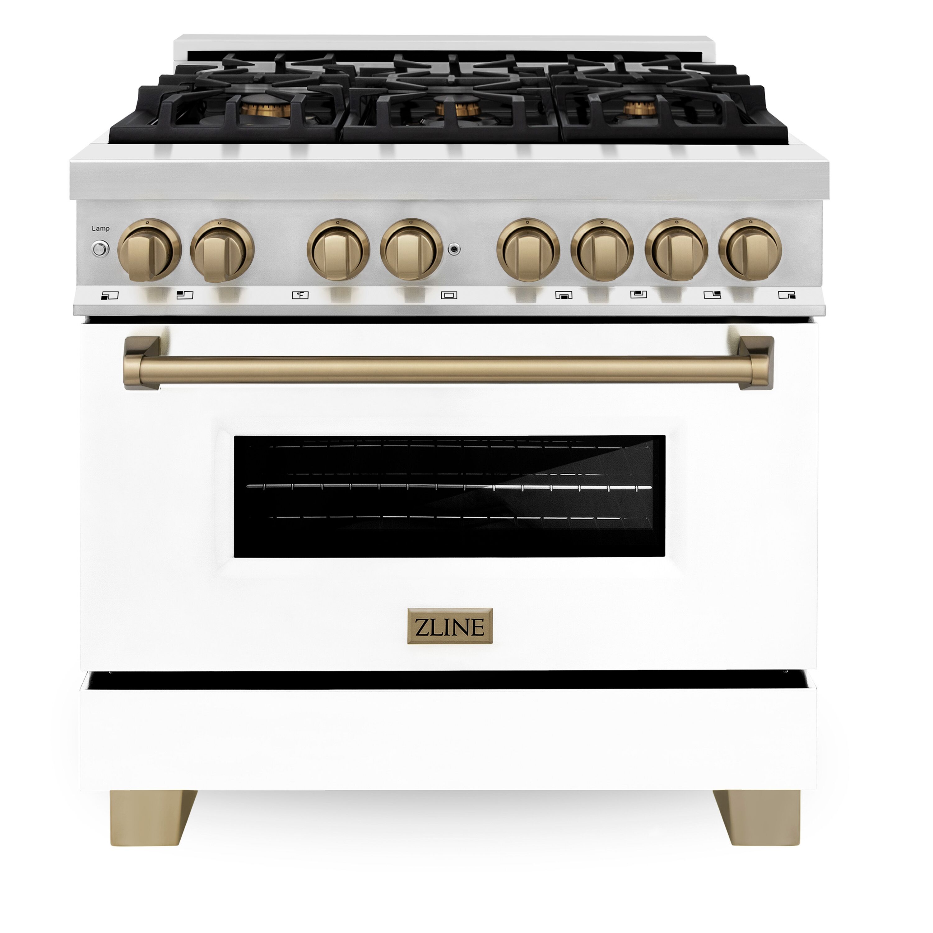 ZLINE KITCHEN & BATH RAZ-WM-36-CB Dual-Fuel-Ranges - View #2