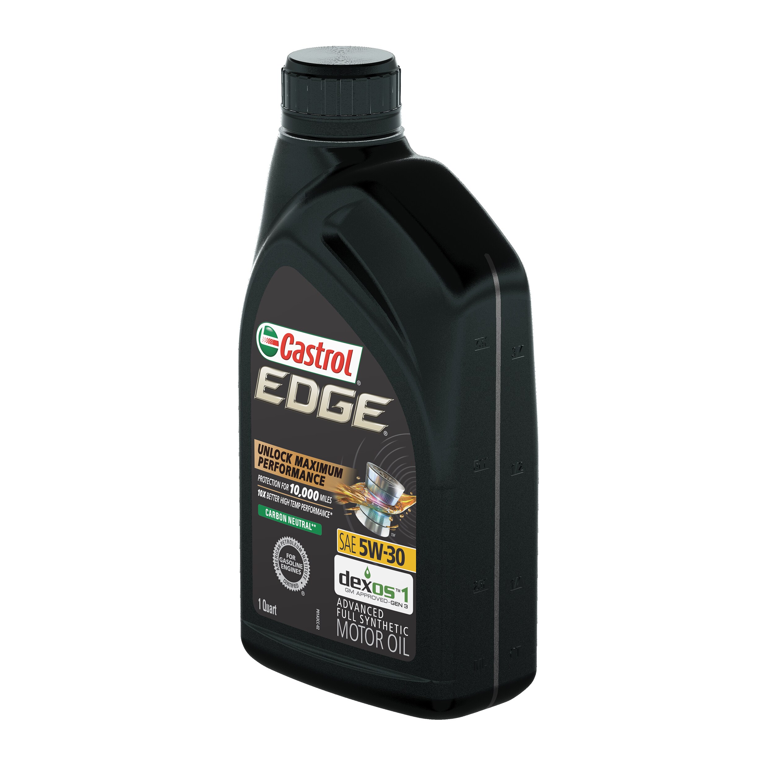 CASTROL EDGE 5W-30 Advanced Full Synthetic Motor Oil, 1 Quart in the Motor  Oil & Additives department at