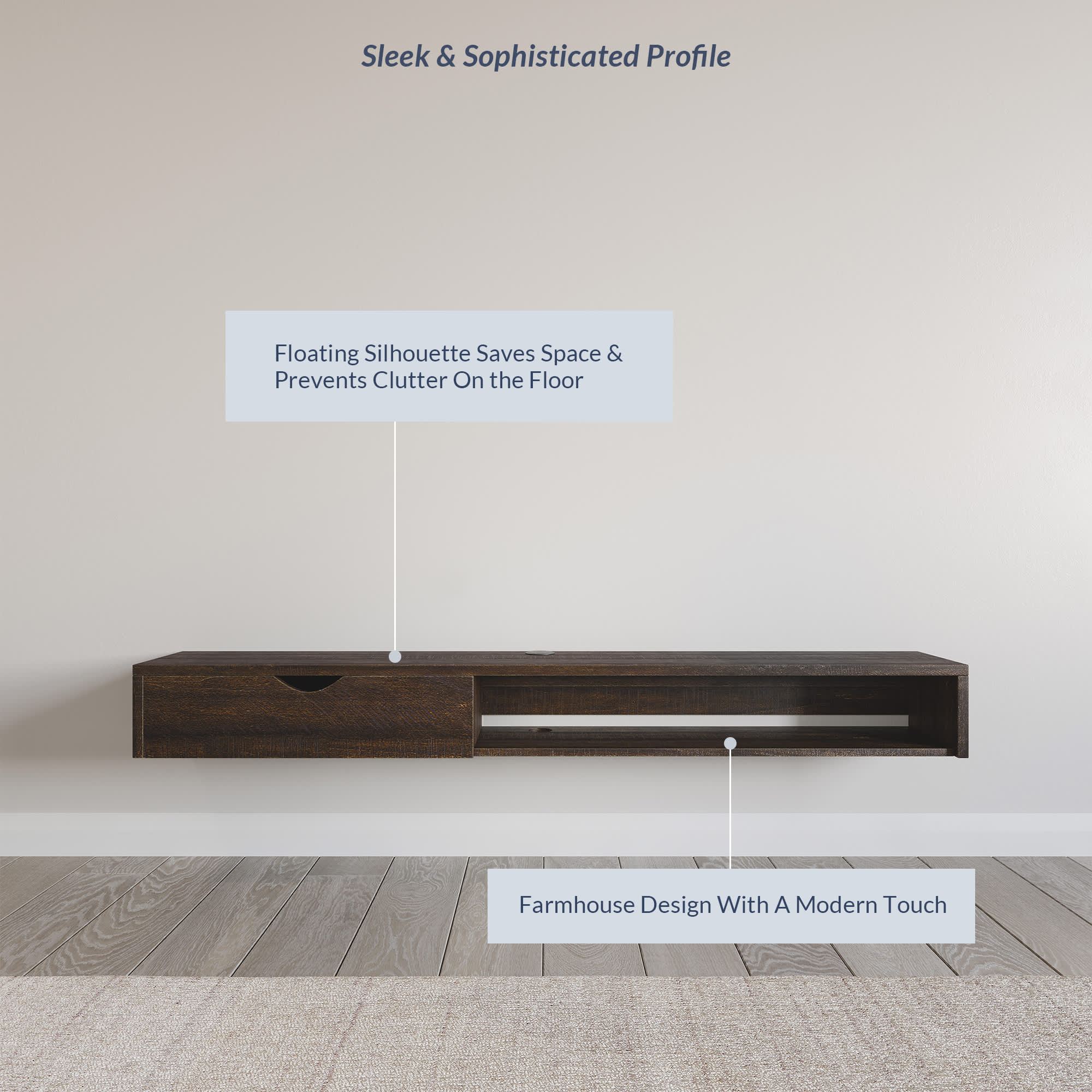 Belleze 014-HG-41014-ESP Tv-Stands - View #4