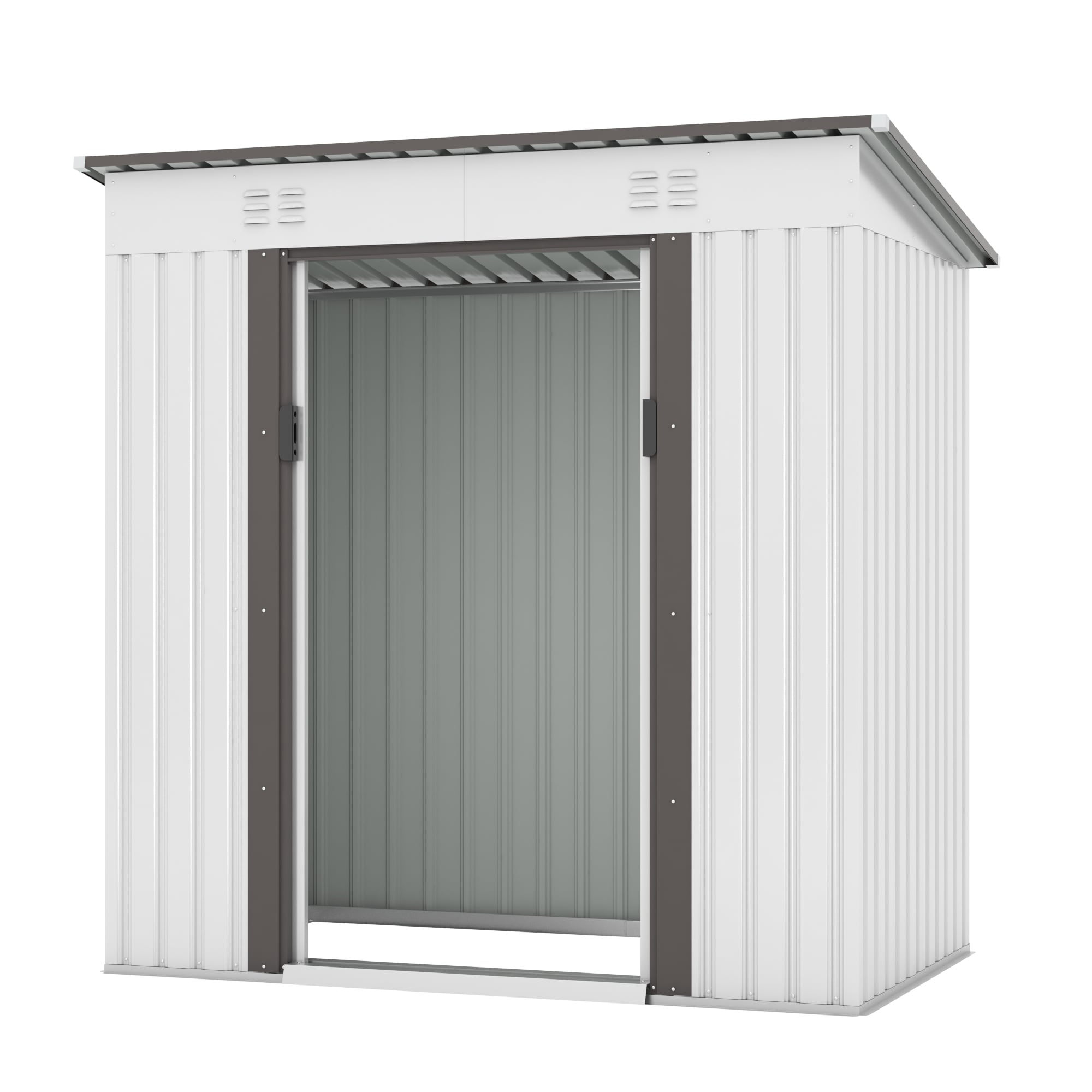 Jaxpety HG61H1306-L01 Metal-Storage-Buildings-Sheds - View #2