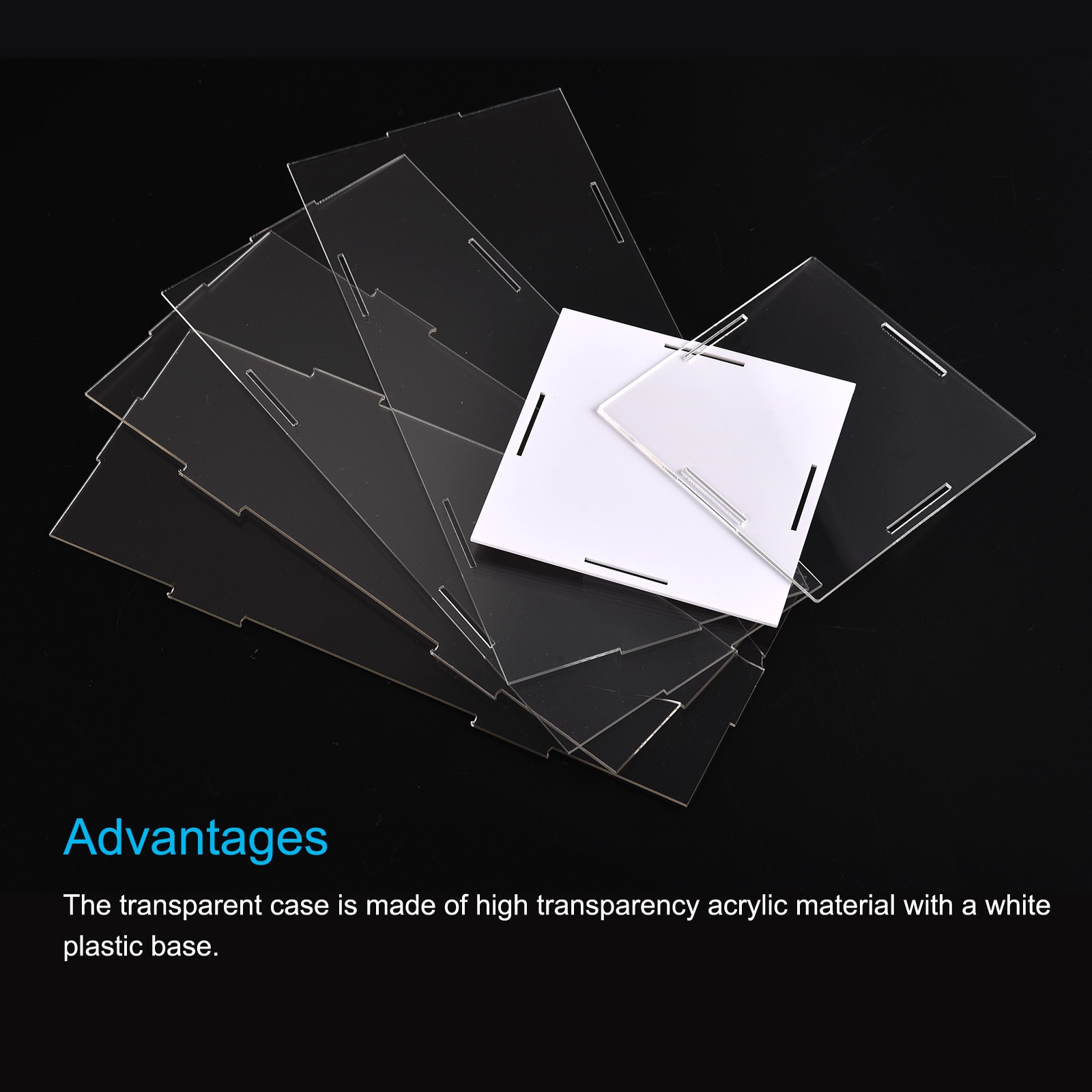 Unique Bargains S25112400UX0713 Laminate-Storage-Cubes - View #3