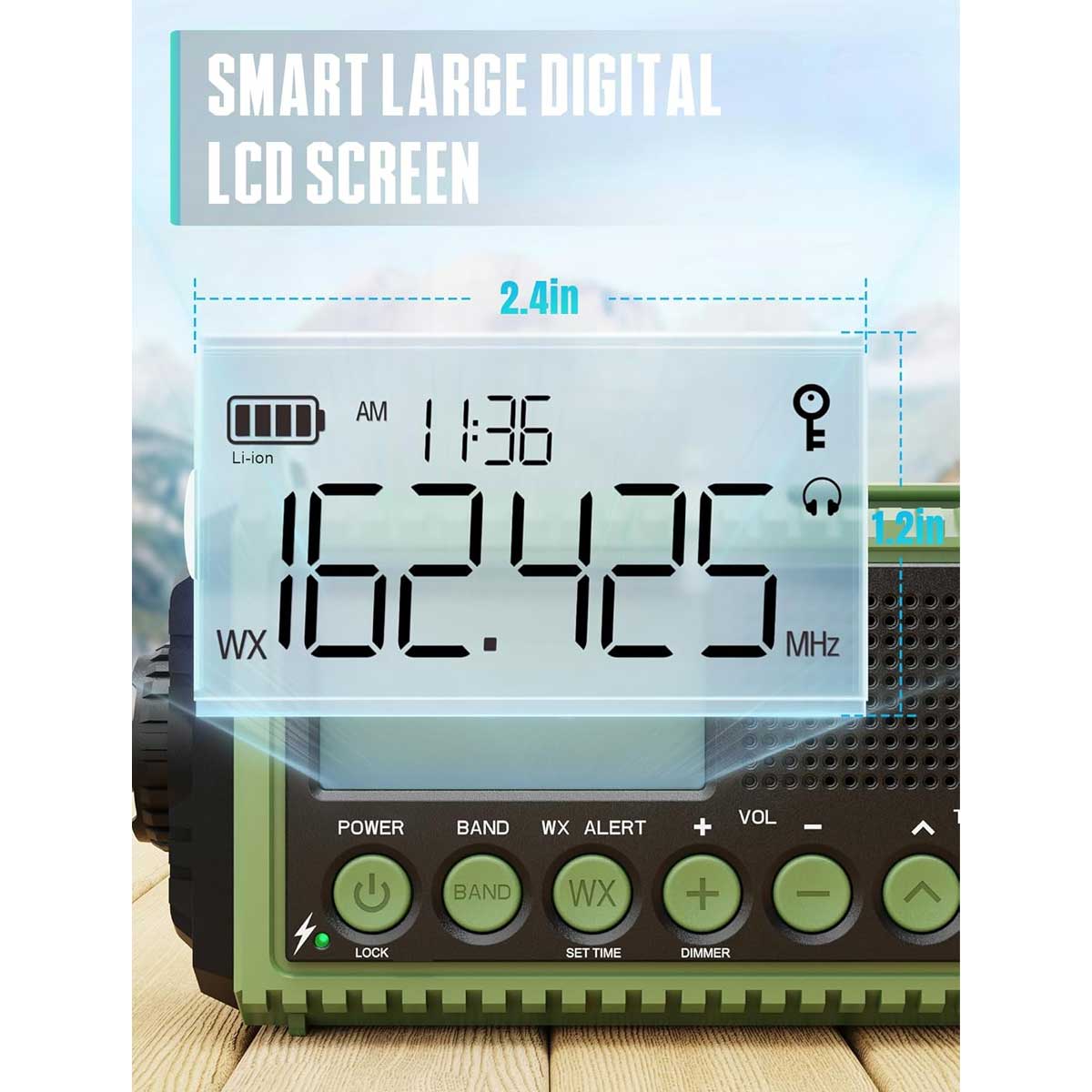 Aoibox LAWR0917038 Weather-Radio - View #9