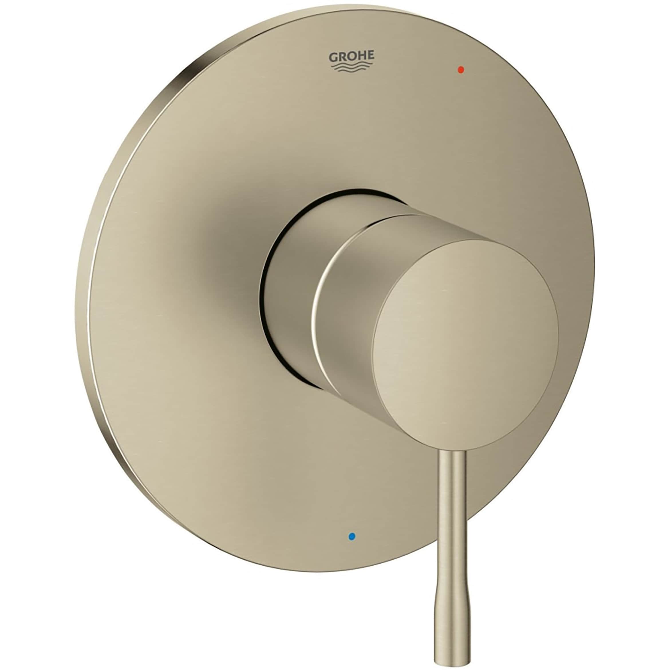 GROHE Brushed Nickel Lever Shower Handle