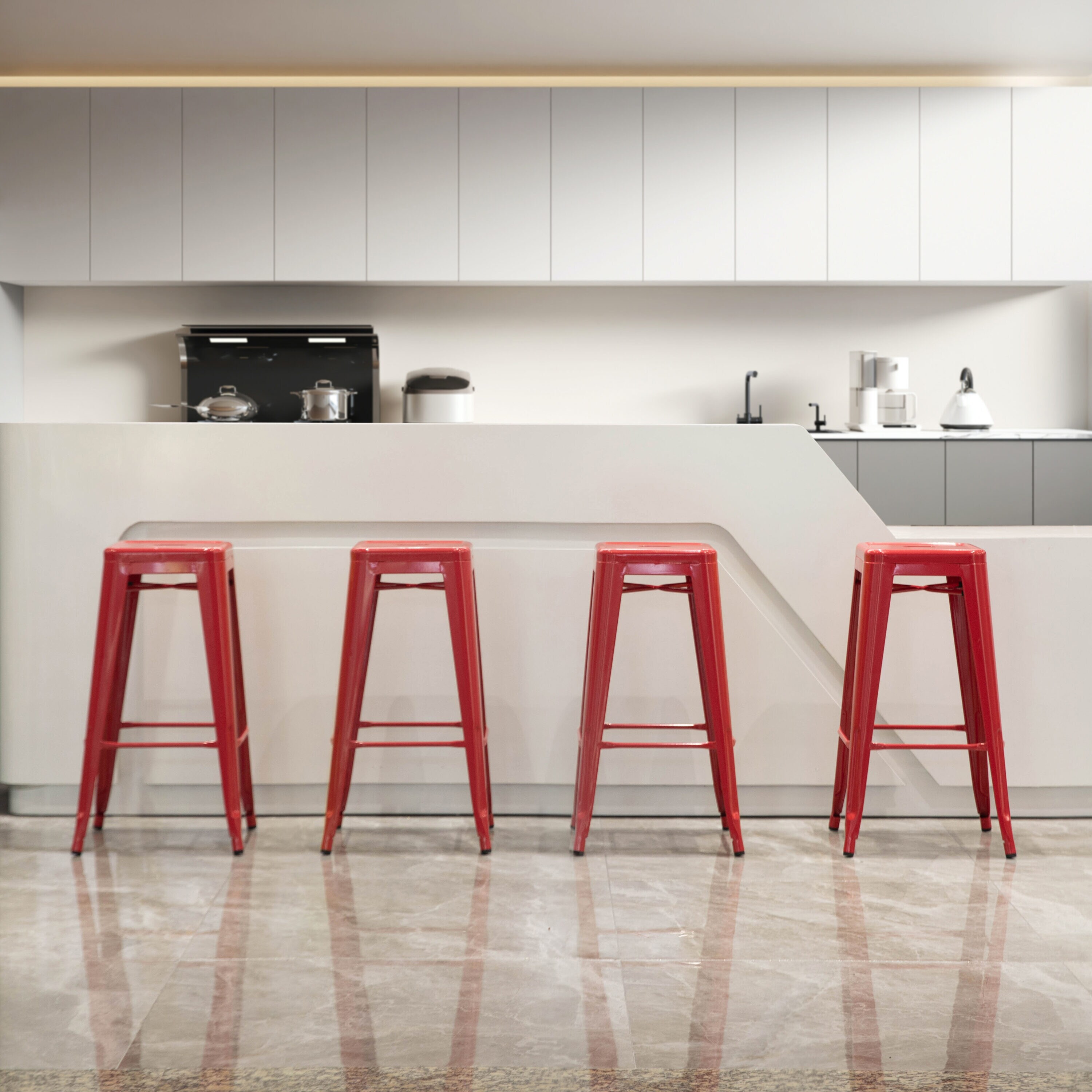Basicwise QI004783.RD.4 stools - View #2