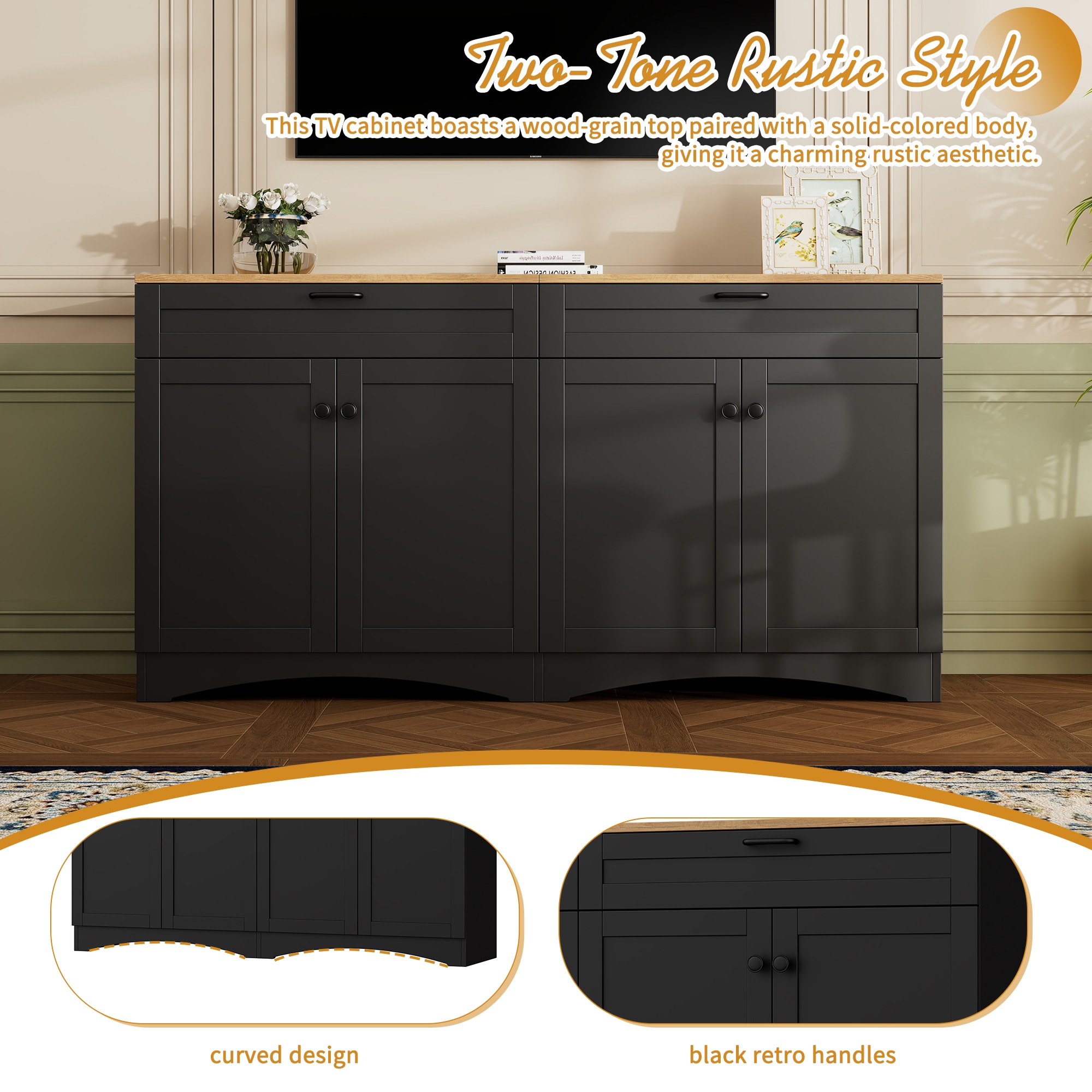 SINOFURN SYA250041BK Tv-Stands - View #17