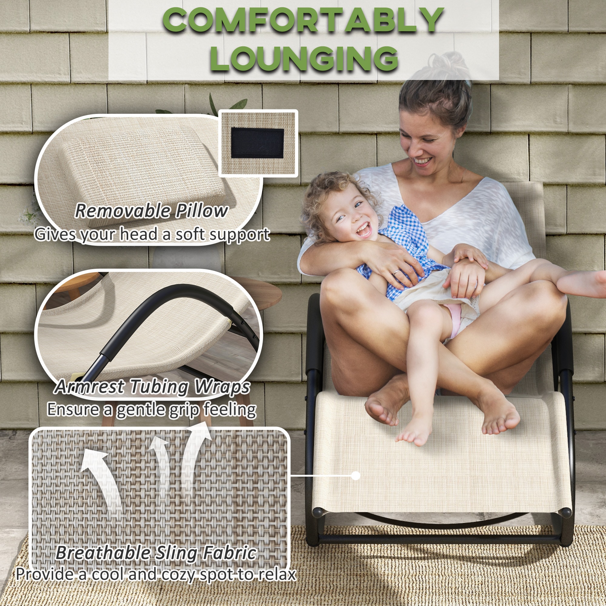 Outsunny 84B-680V00LR Patio-Chairs - View #5