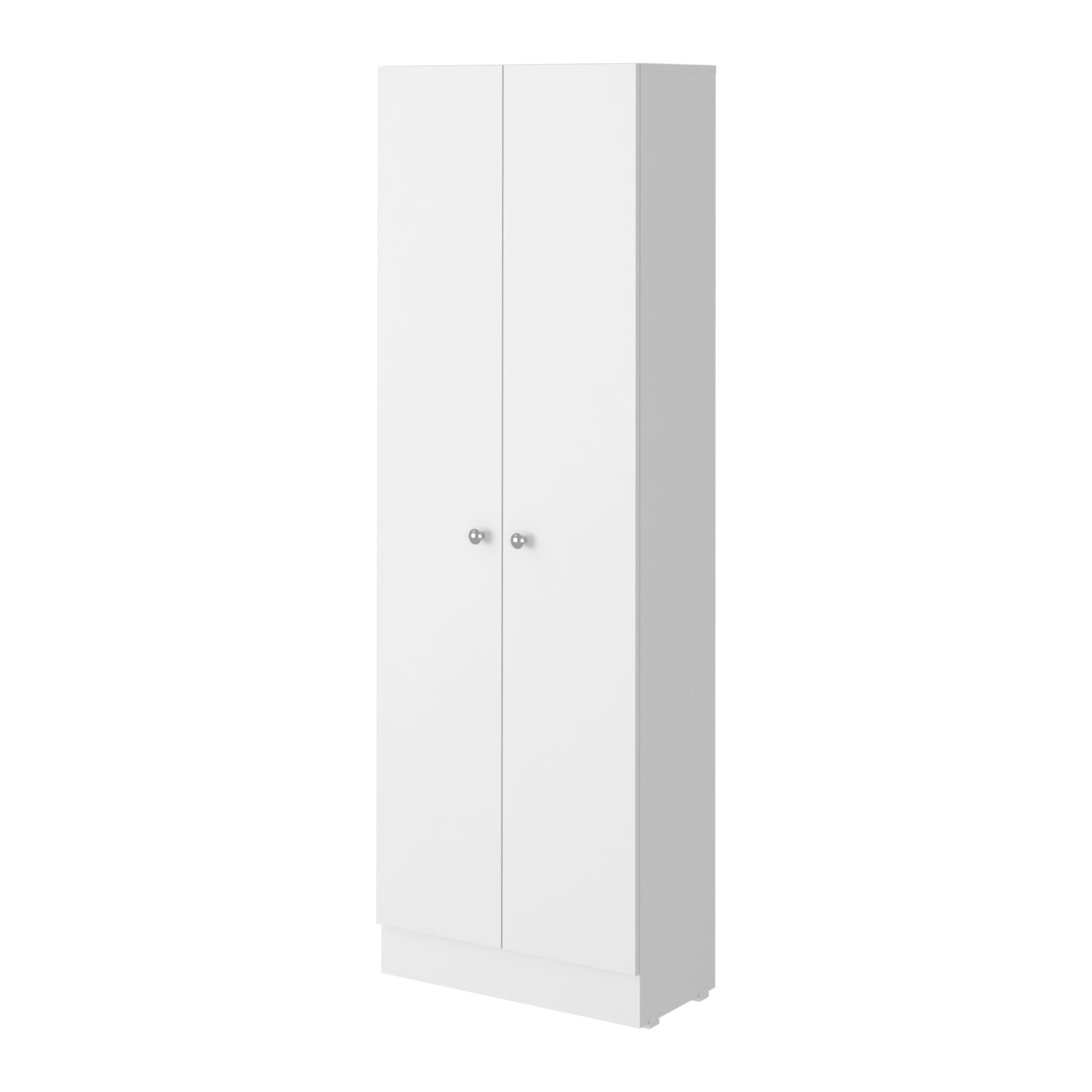 Flynama SH148833 23.6-in W x 71.1-in H Particleboard White Freestanding Utility Storage Cabinet