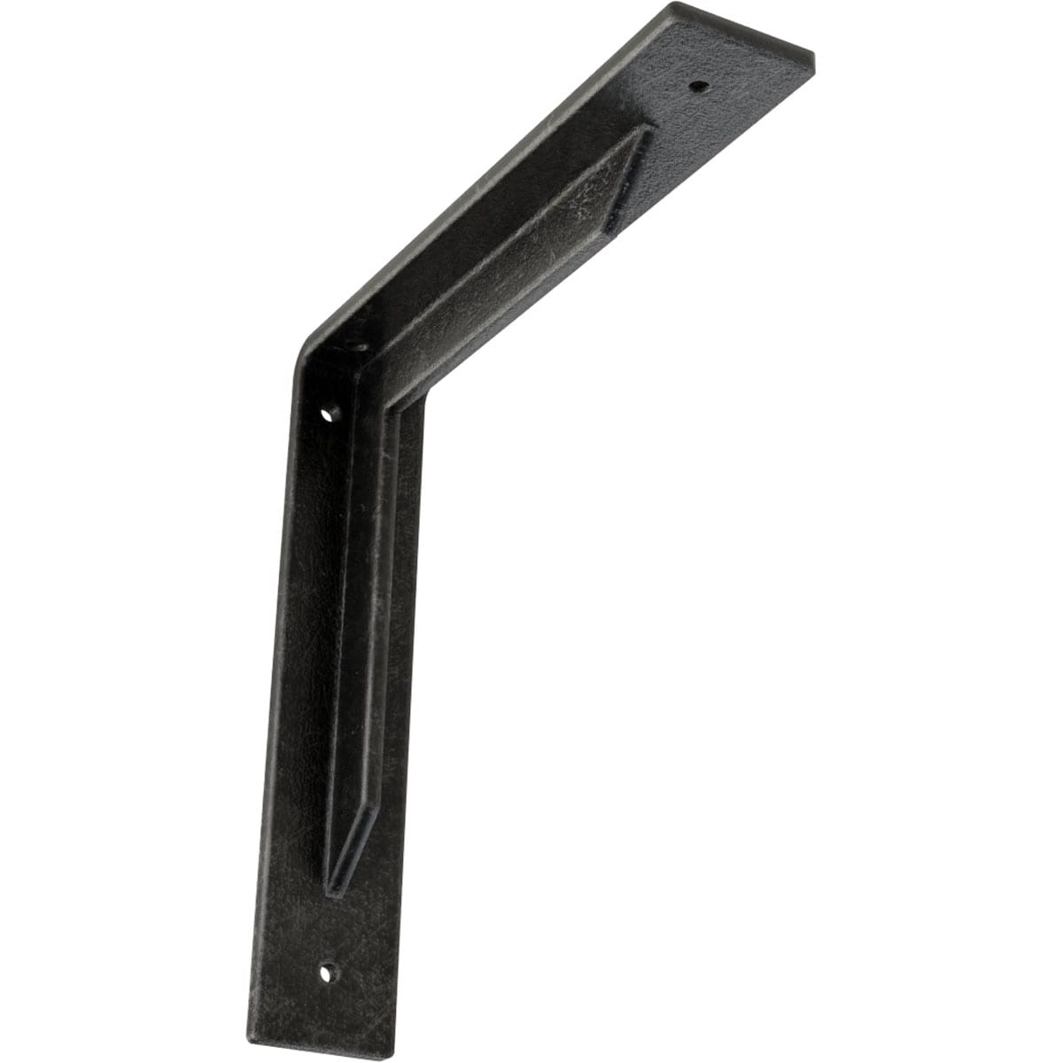 Ekena Millwork BKTM02X10X10STASV Stockport 10-in x 2-in x 10-in Gray Steel Mounting bracket