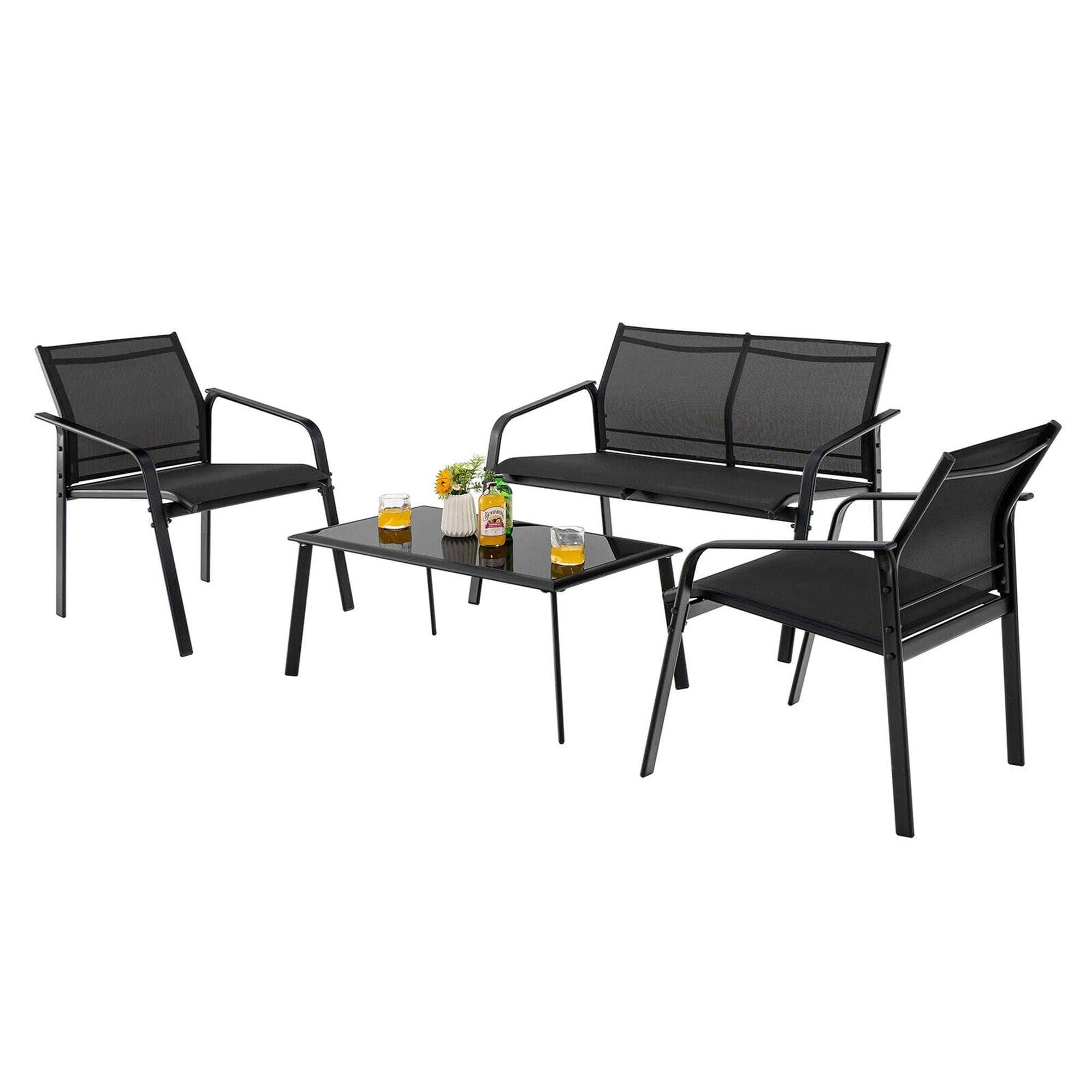 WELLFOR TDJ10474DK Patio-Conversation-Sets - View #8