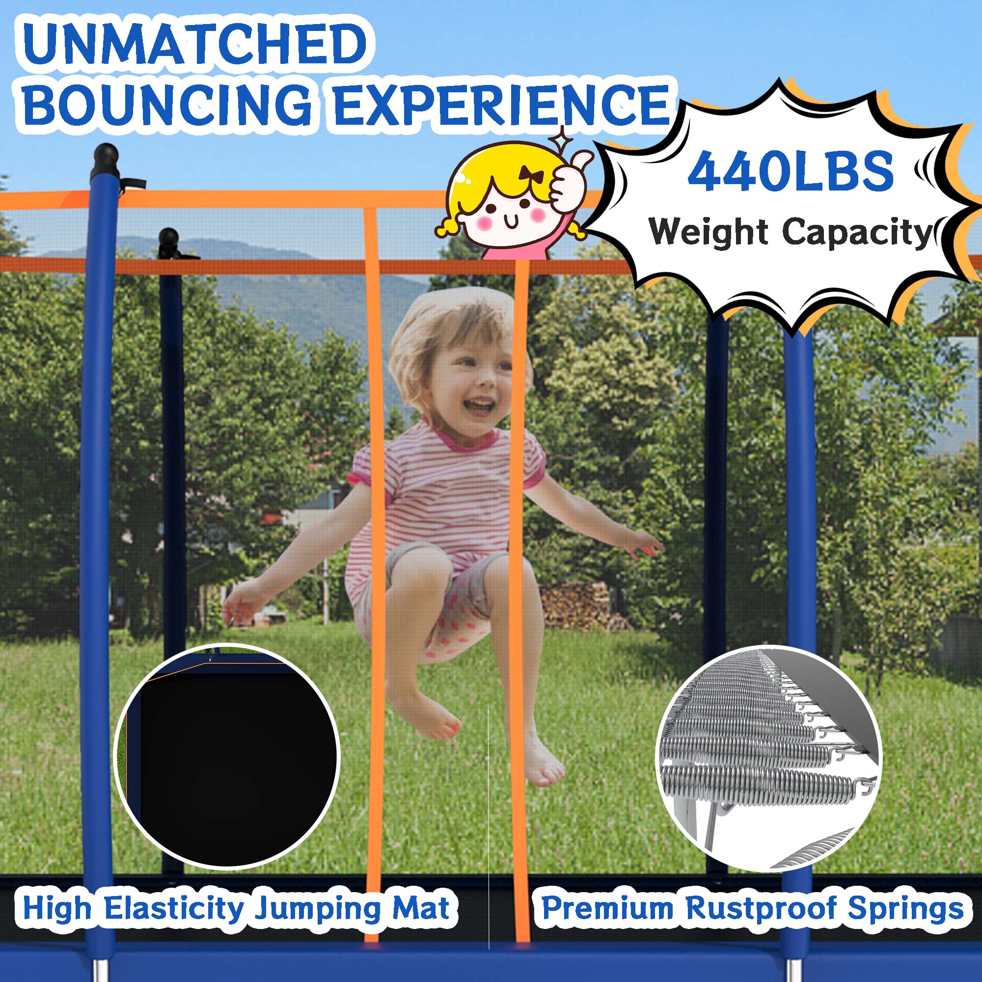 Fun Orange FUN25BC21 trampolines - View #5