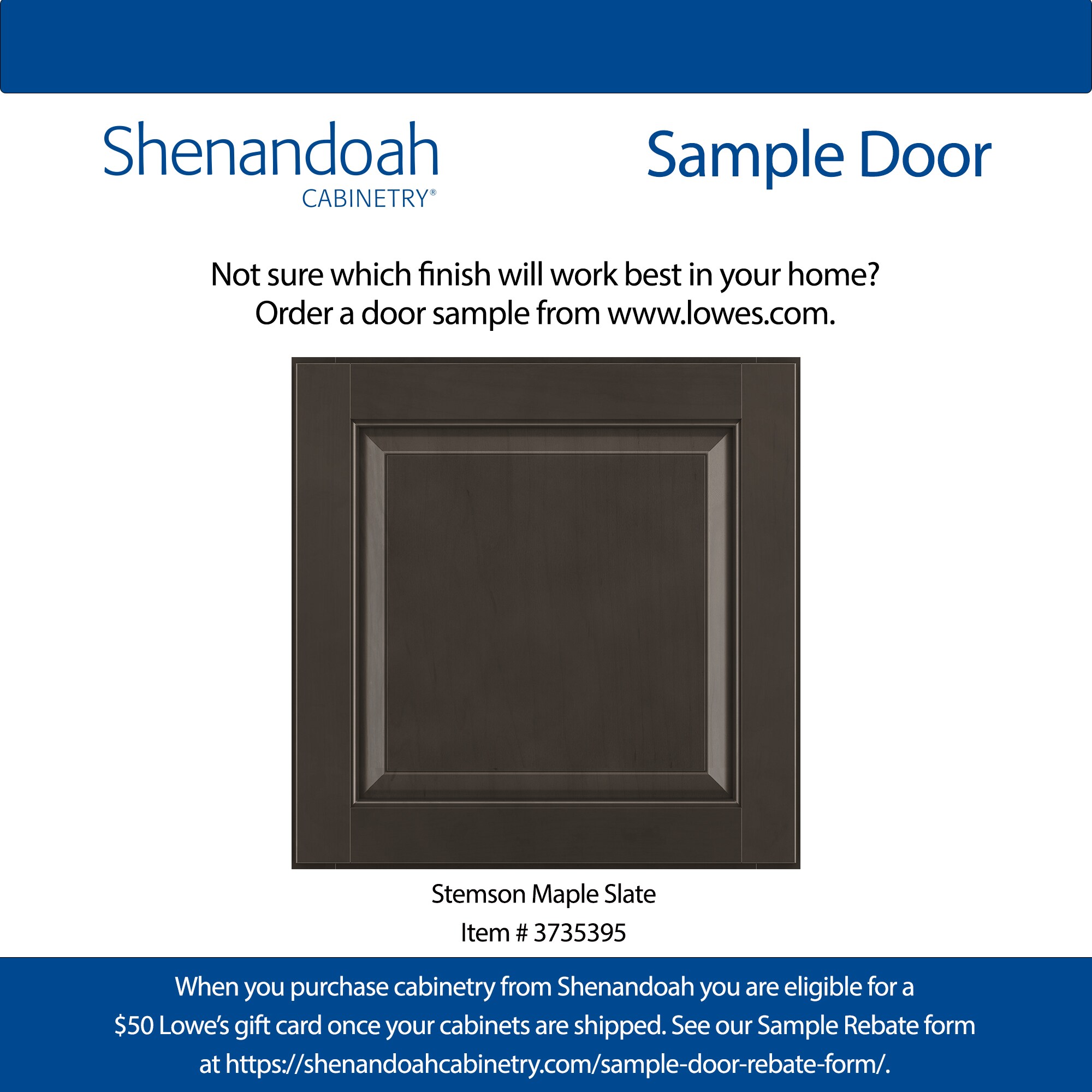 Shenandoah 97904 Cabinet-Samples - View #3