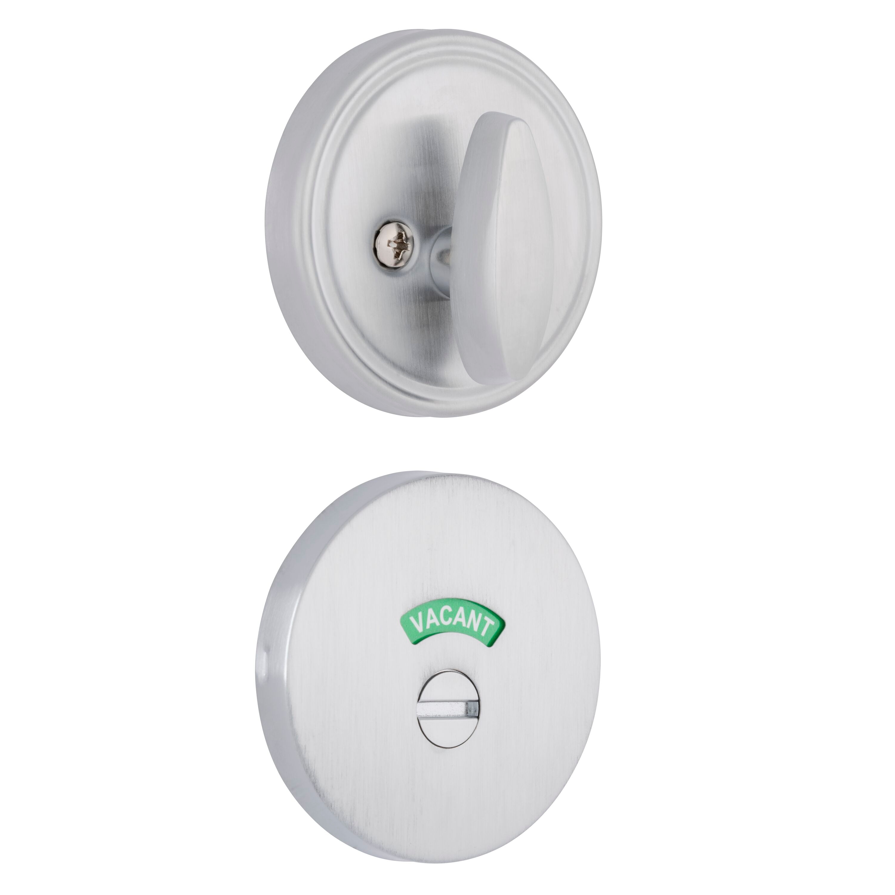 BRINKS COMMERCIAL BC40131 Industrial Duty Commercial Satin Chrome Single Sided Deadbolt With Occupancy Indicator