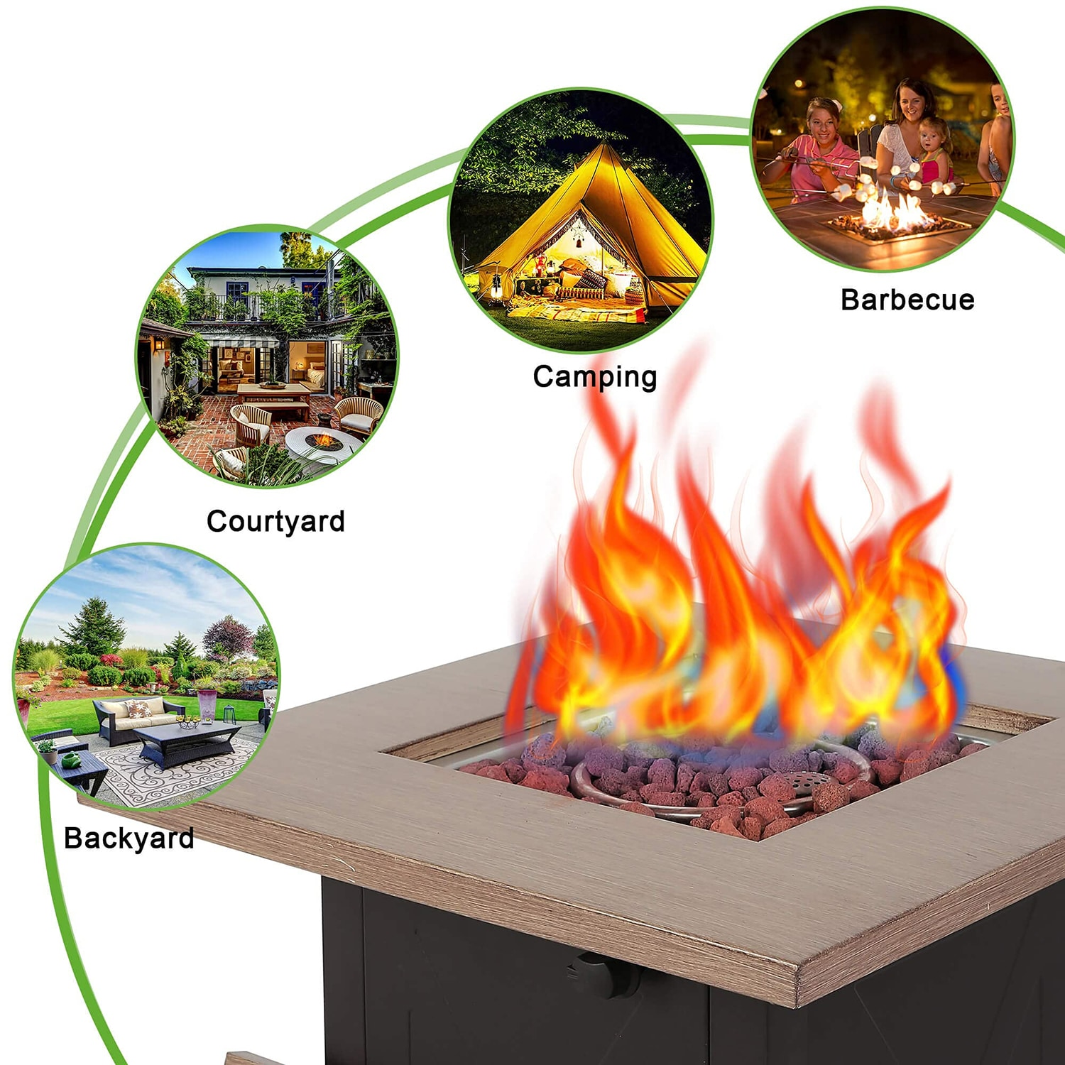 Mondawe MO-LS42188 Outdoor-Gas-Firepits - View #6