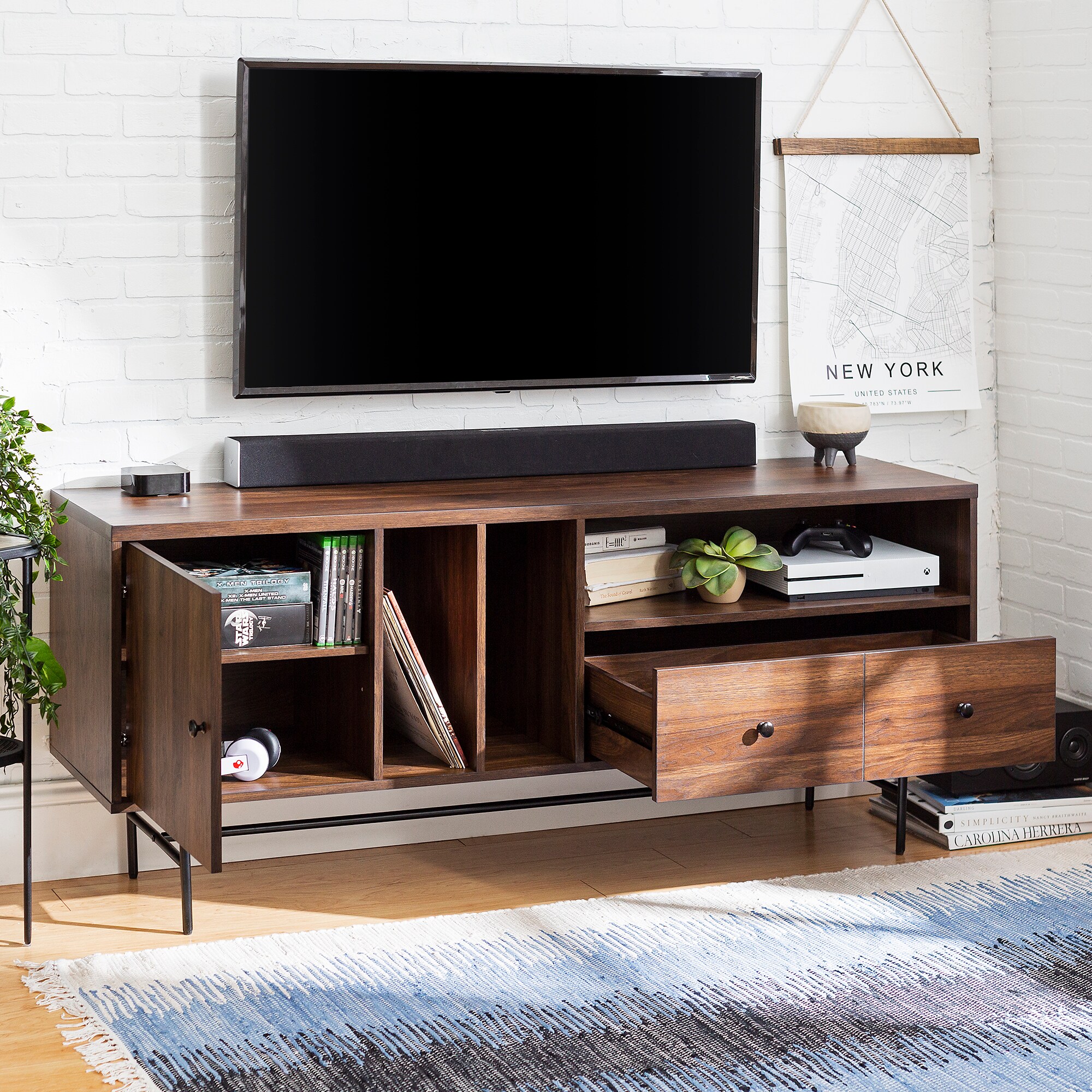 Walker Edison LW60JLYNDW Tv-Stands - View #4
