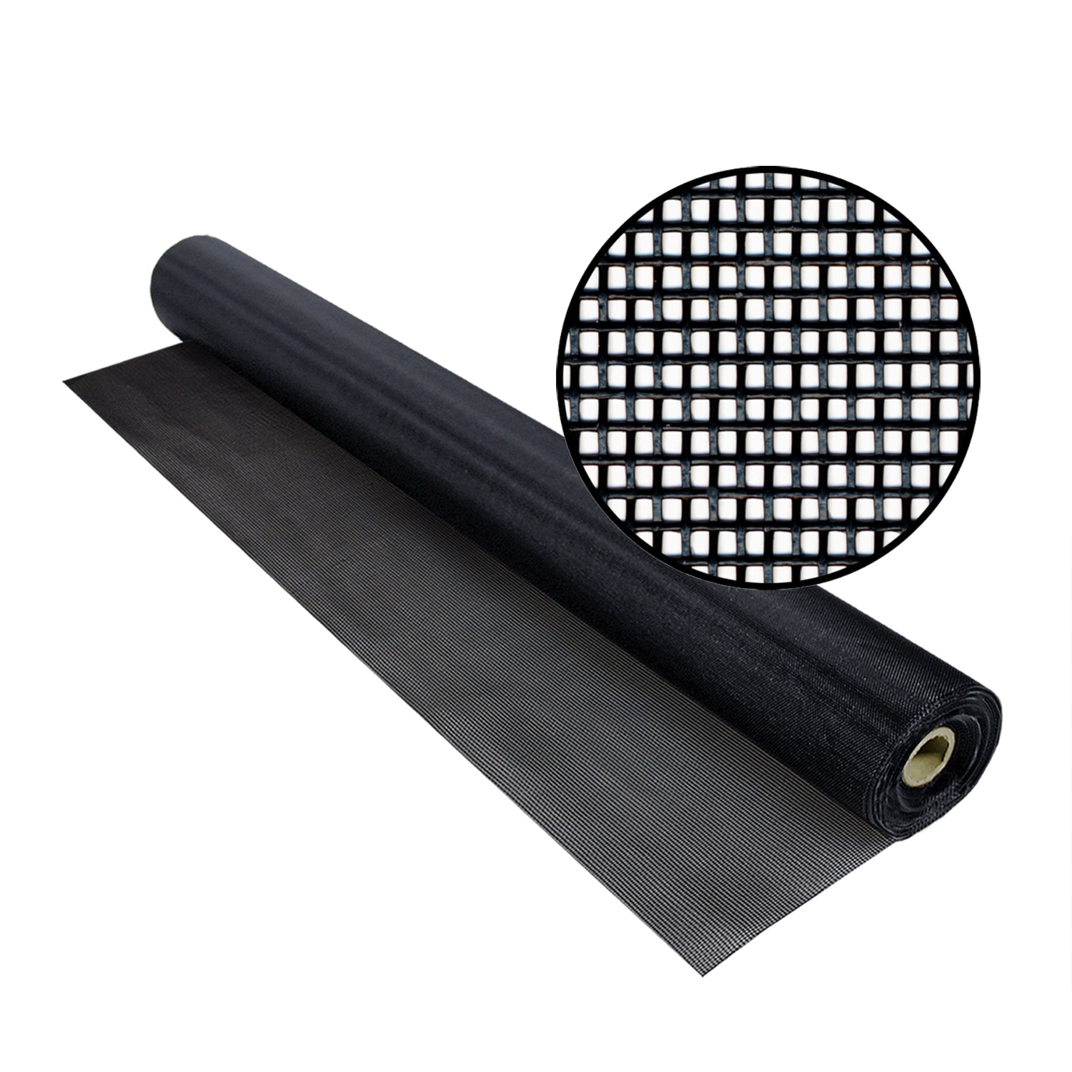 Phifer SunTex; 80 4-ft x 25-ft Black Polyester Screen Mesh in the  Replacement Screens department at