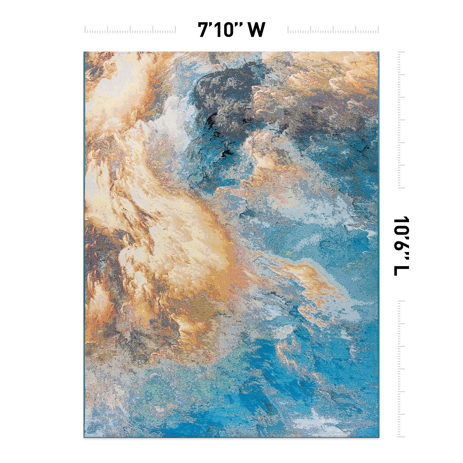 World Rug Gallery 438MULTI8X10 rugs - View #3