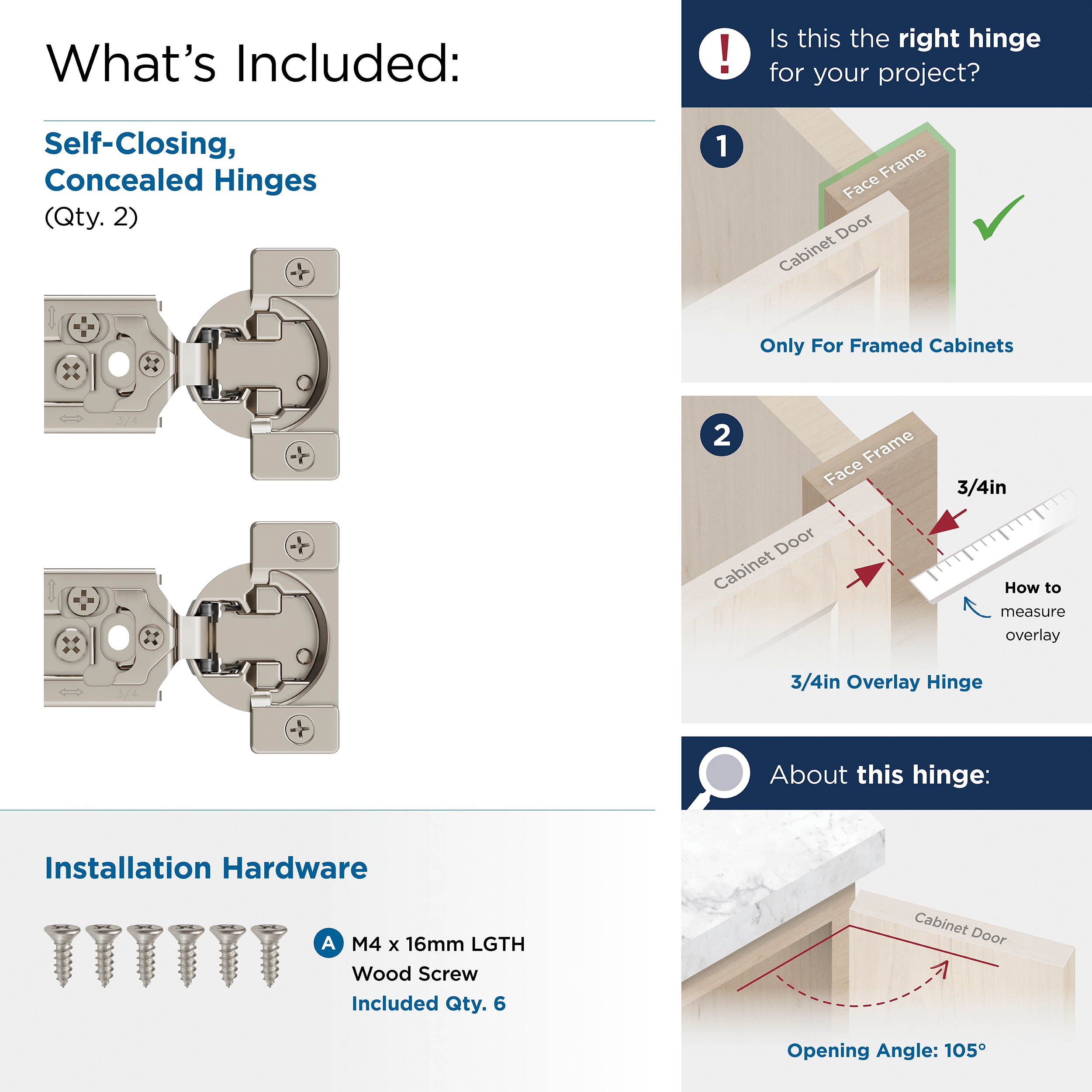 Amerock BP9237SLFF Cabinet-Hinges - View #4