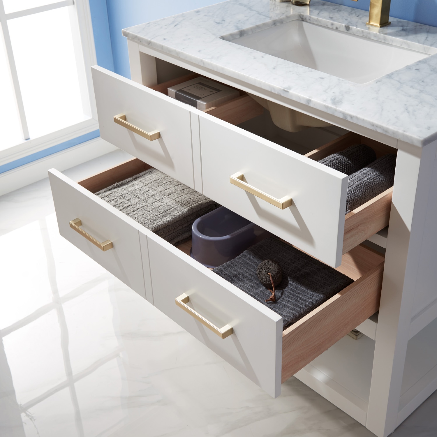 Altair 532036-WH-CA-NM Bath-Vanity-Combo - View #4