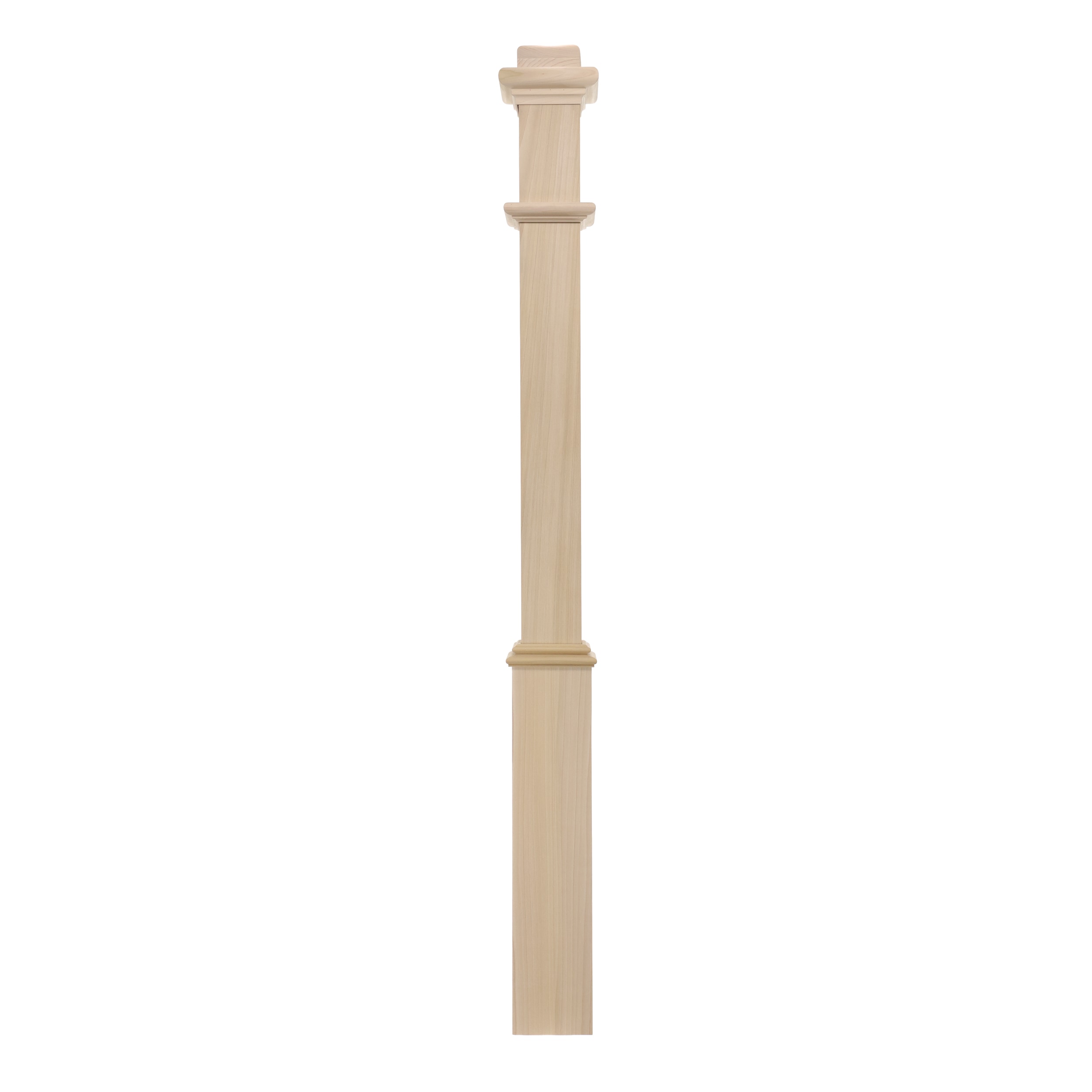 RELIABILT WG960POP 4.5-in x 48-in Unfinished Poplar Universal Stair Newel Post