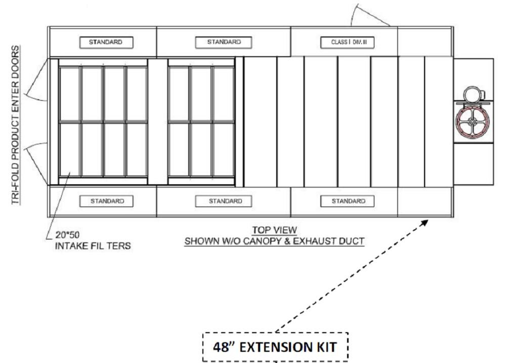  PSB-SSDD-48EPK-AK PSBSSDD 48" SDD and Semi Ext Kit
