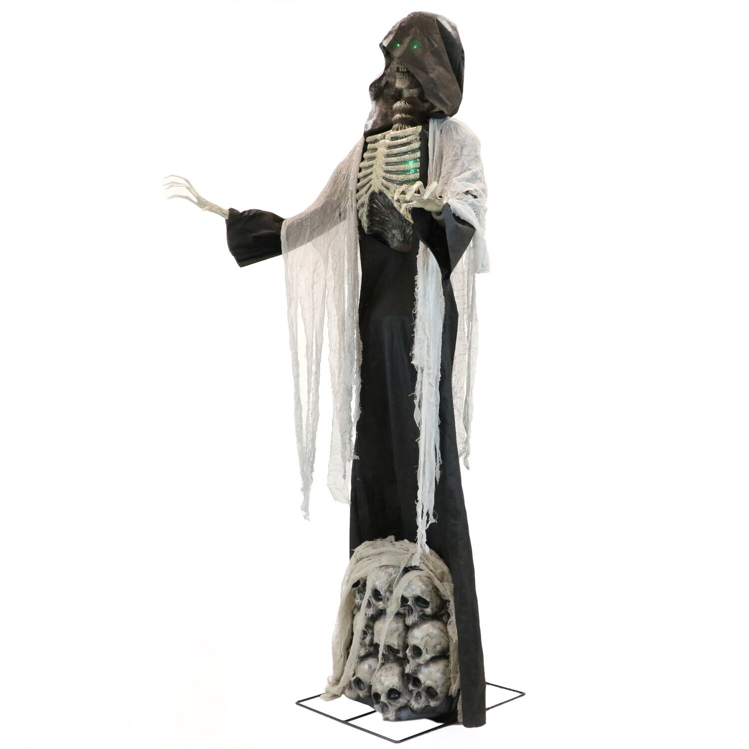 Haunted Hill Farm HHGRVYDSKEL-1FLSA Halloween-Animatronics - View #9