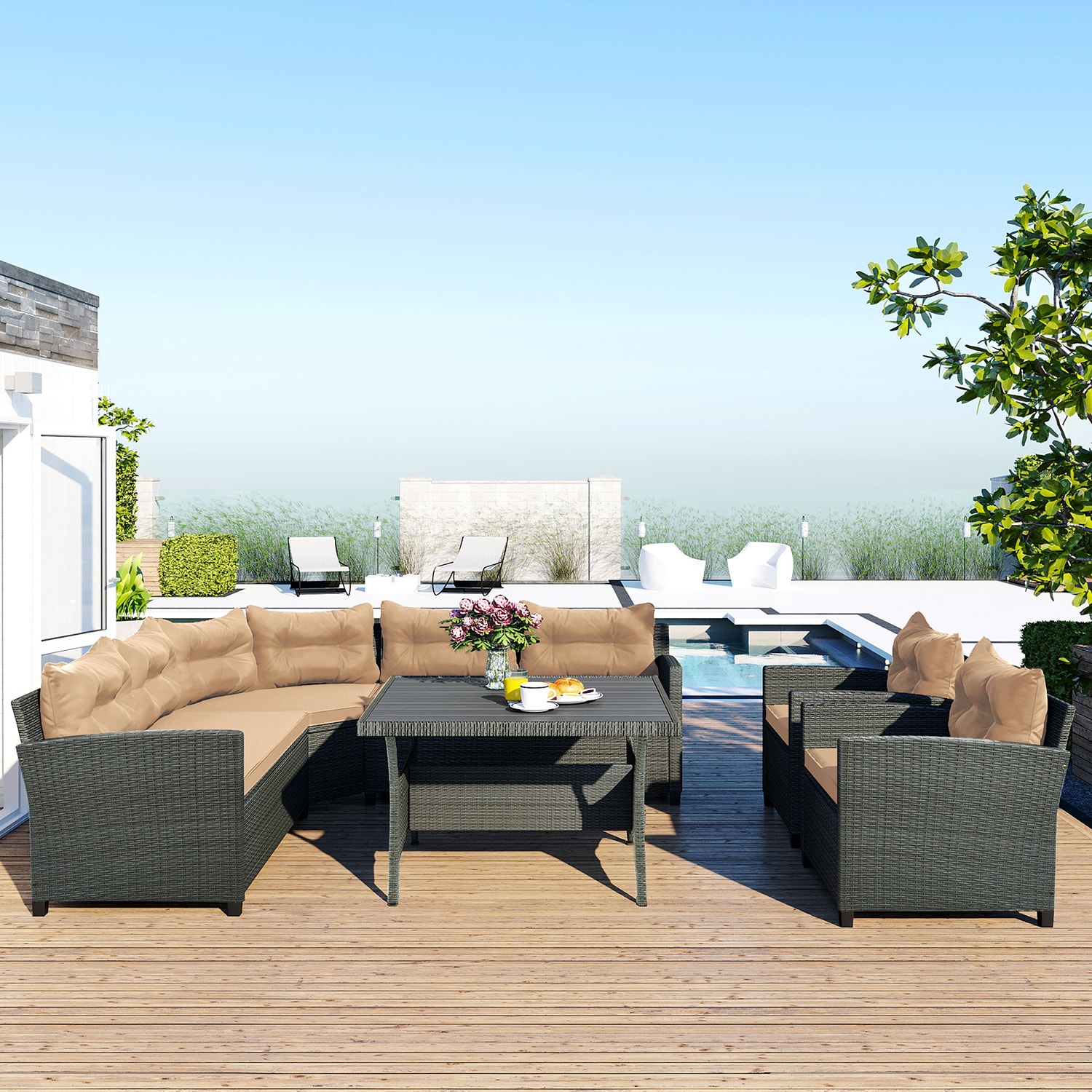 SINOFURN SYA380072BN Patio-Conversation-Sets - View #9