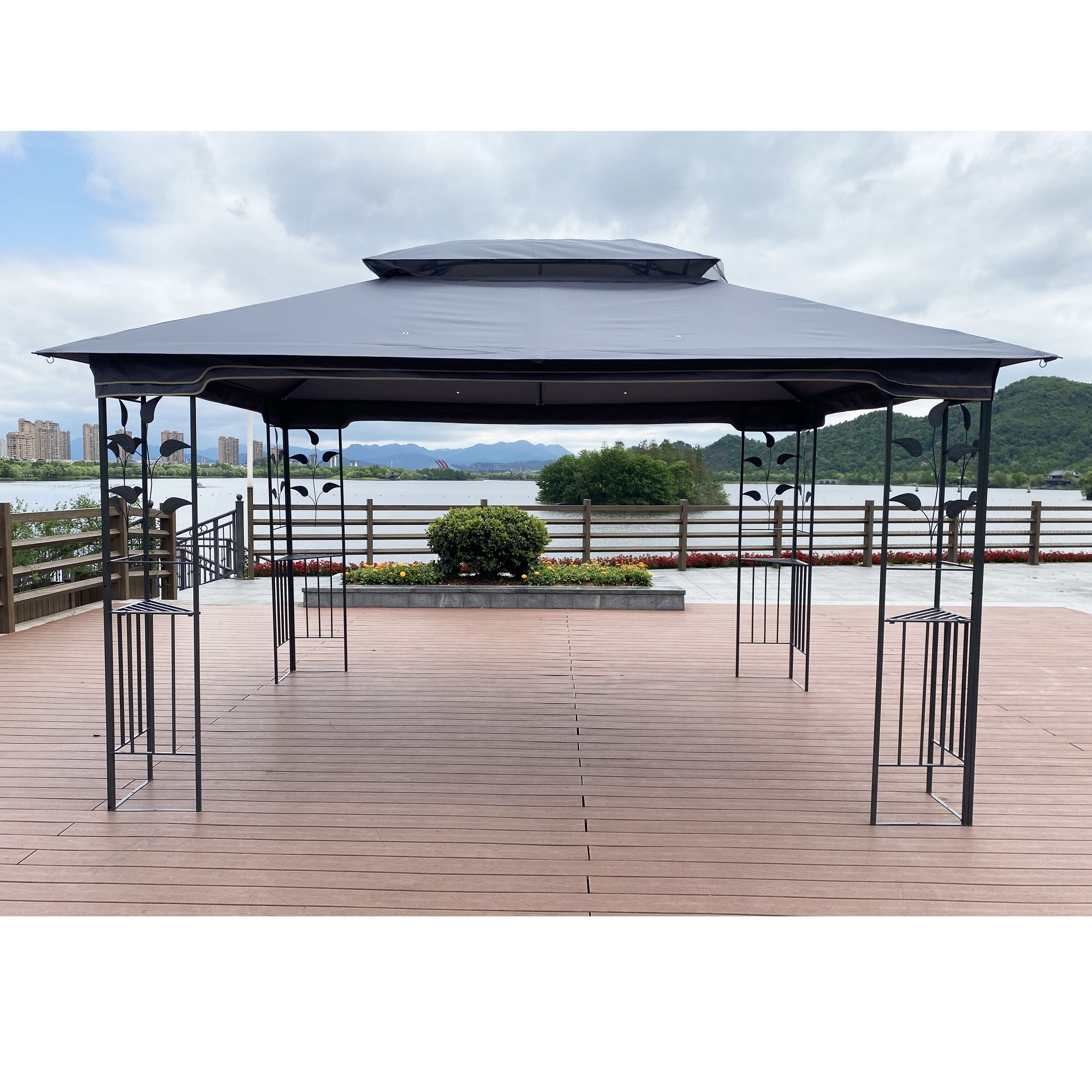 AAZJ BYO-42174 Wood-Resin-Gazebos - View #6