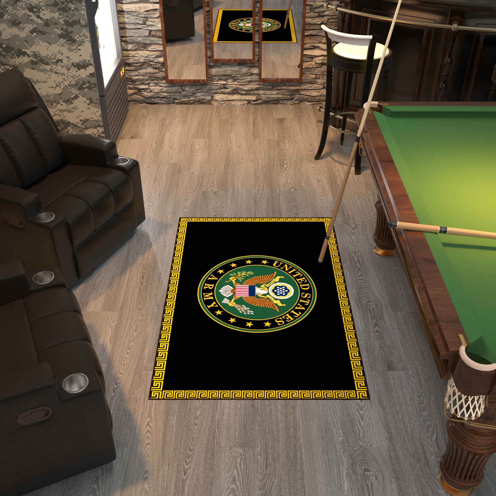 Ottomanson ARMY111-3X5 rugs - View #7