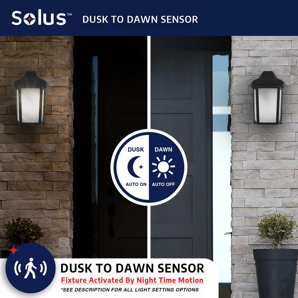 Solus WM-230FMF-BK-S Outdoor-Wall-Lighting - View #3