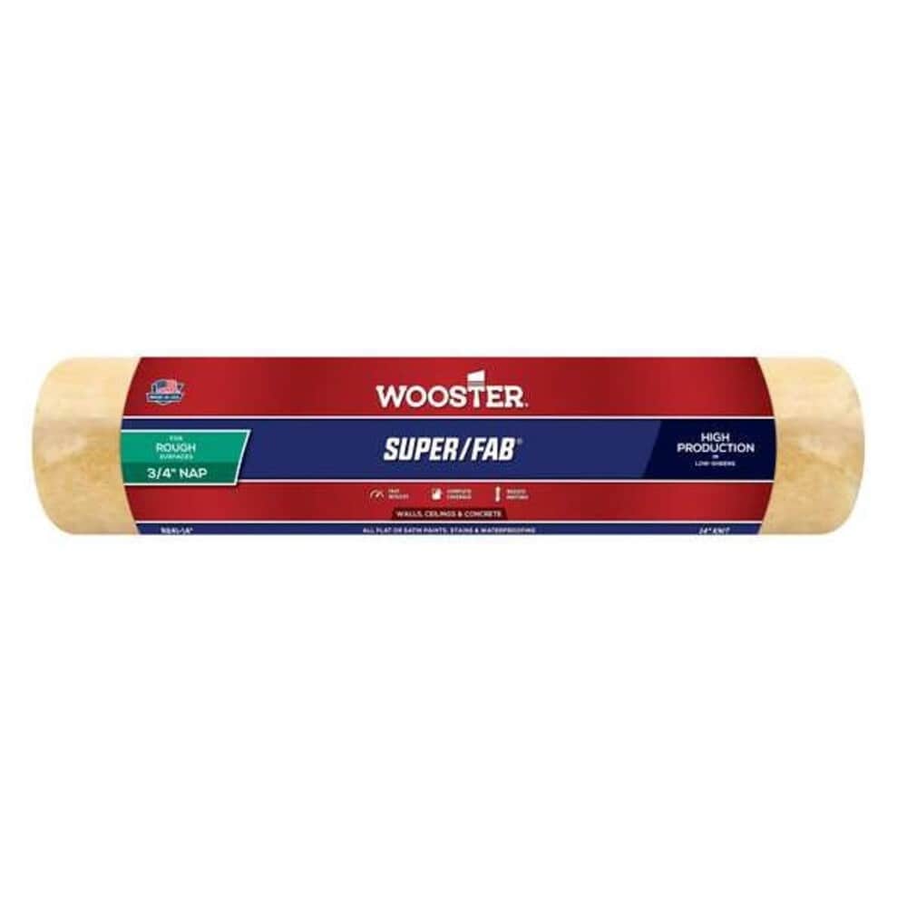 Wooster - 14 Paint Roller Cover 3/4 Nap Knit Fabric R241-14
