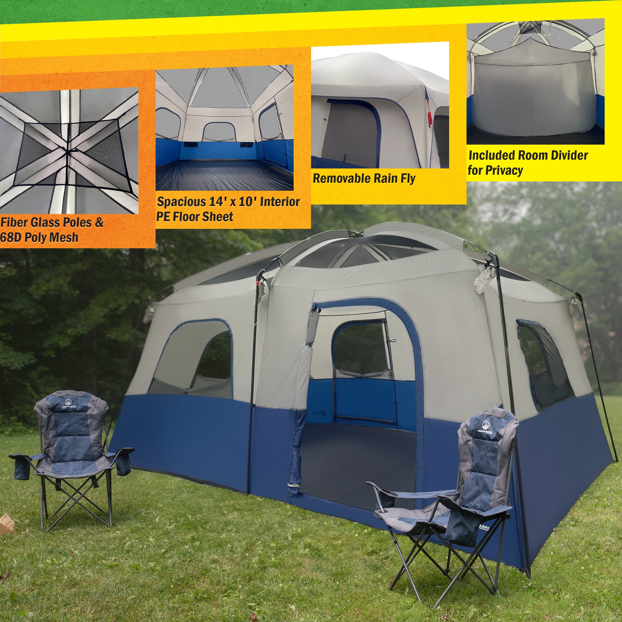 Wakeman 75-CMP1149 tents - View #3