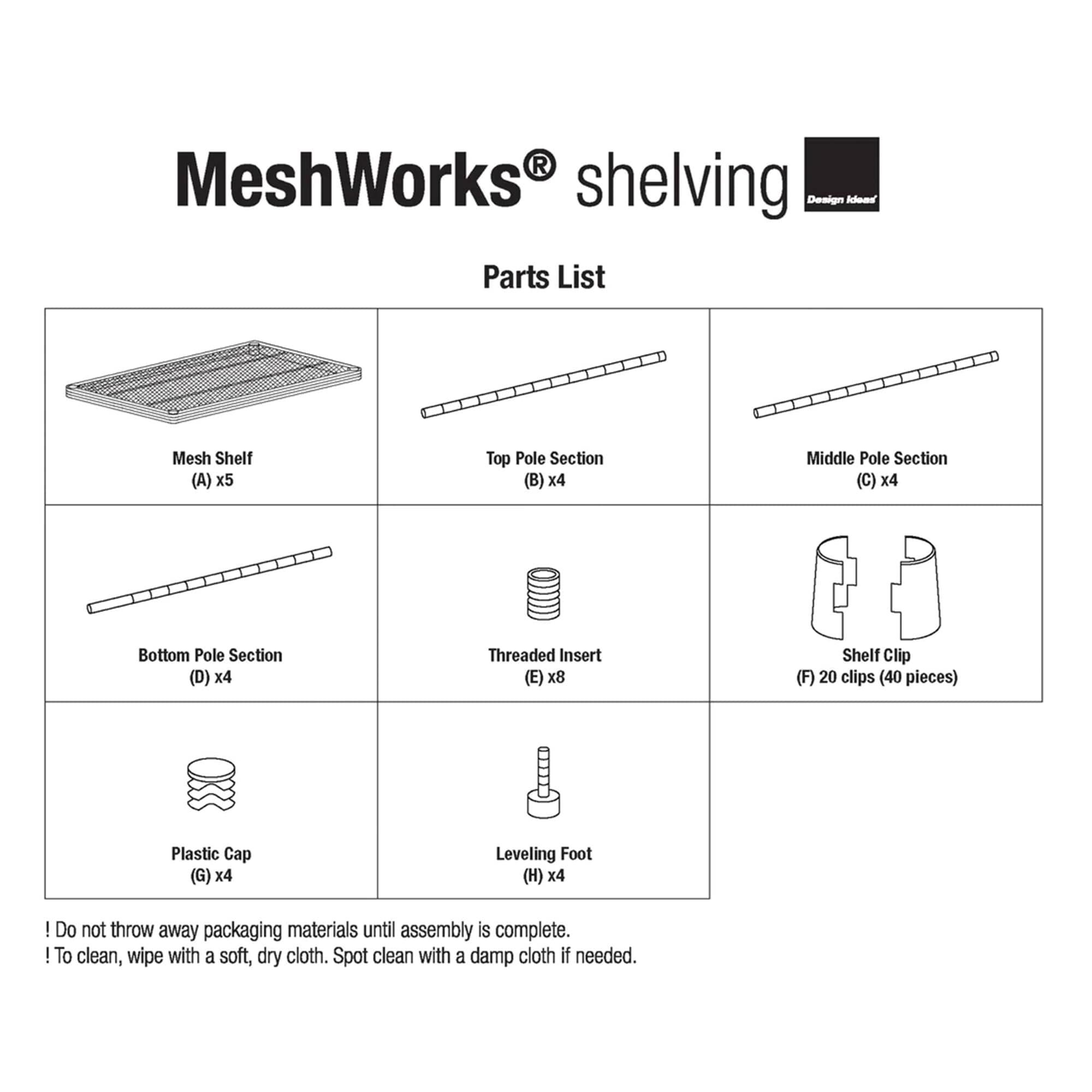 Design Ideas 325746 Free-Standing-Shelving - View #6